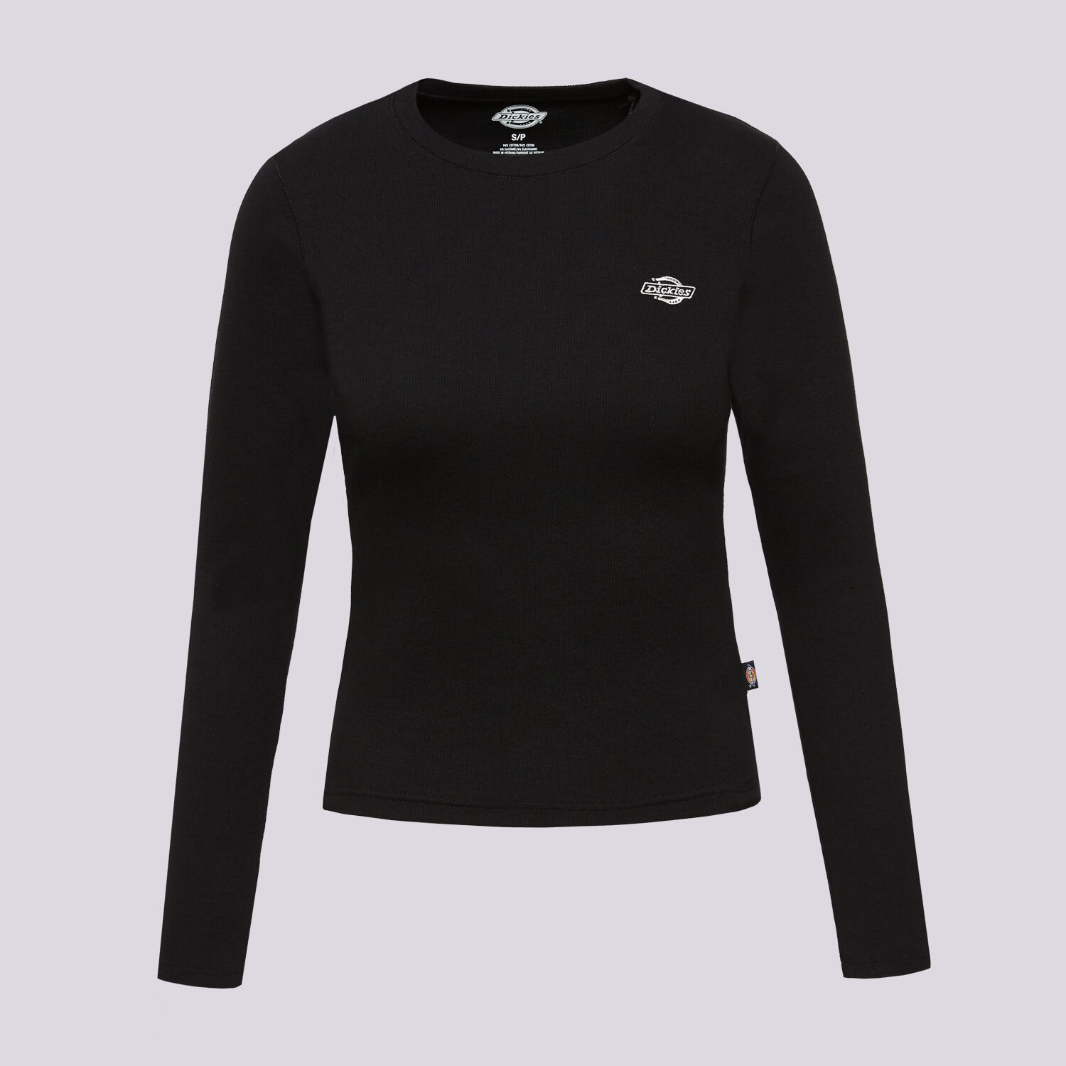 dámské tričko DICKIES TRIČKO GLADEVILLE TEE LS W DK0A87QABLK1 ČERNÁ