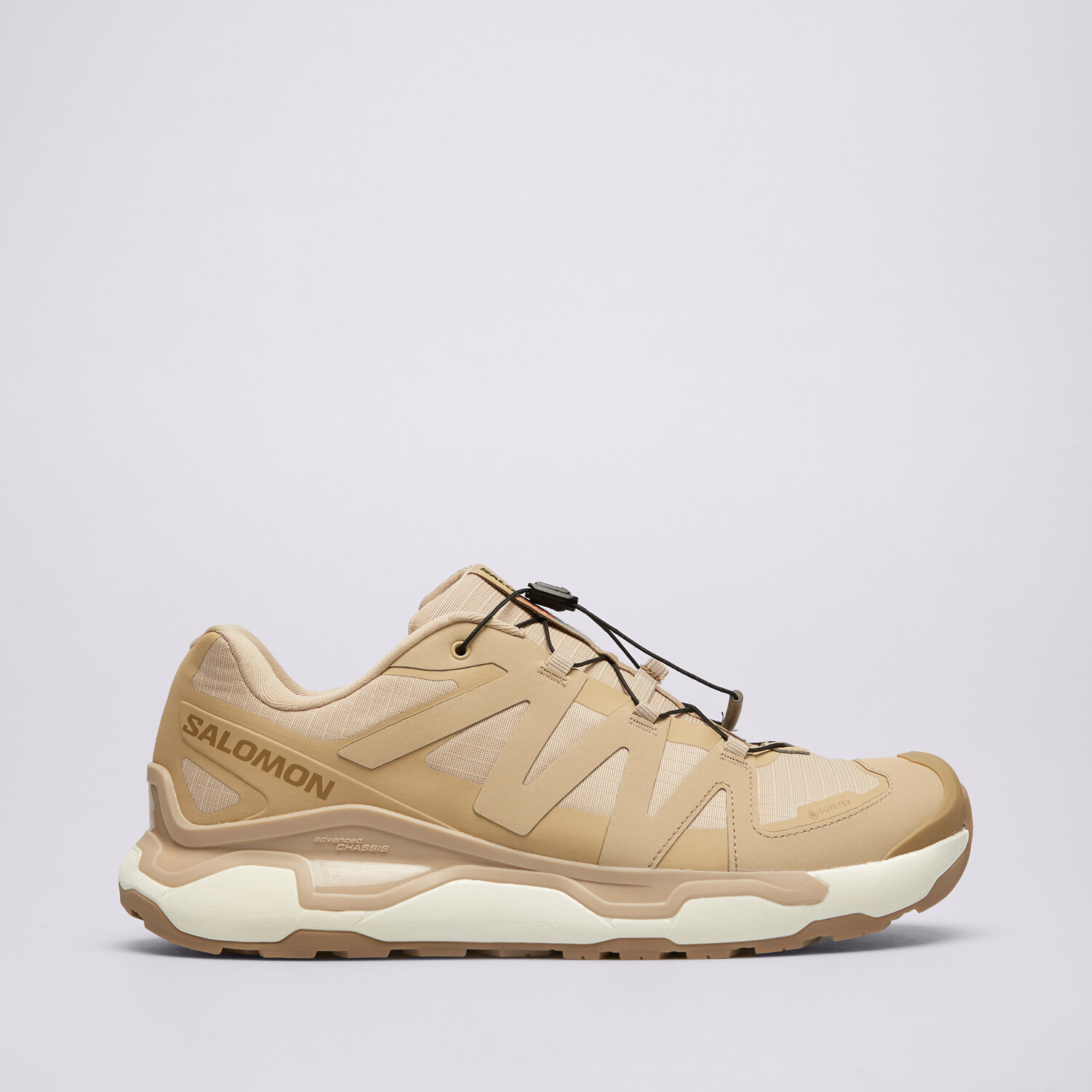 pánská outdoorová obuv SALOMON XC ROAM GTX L49126200 BÉŽOVÁ