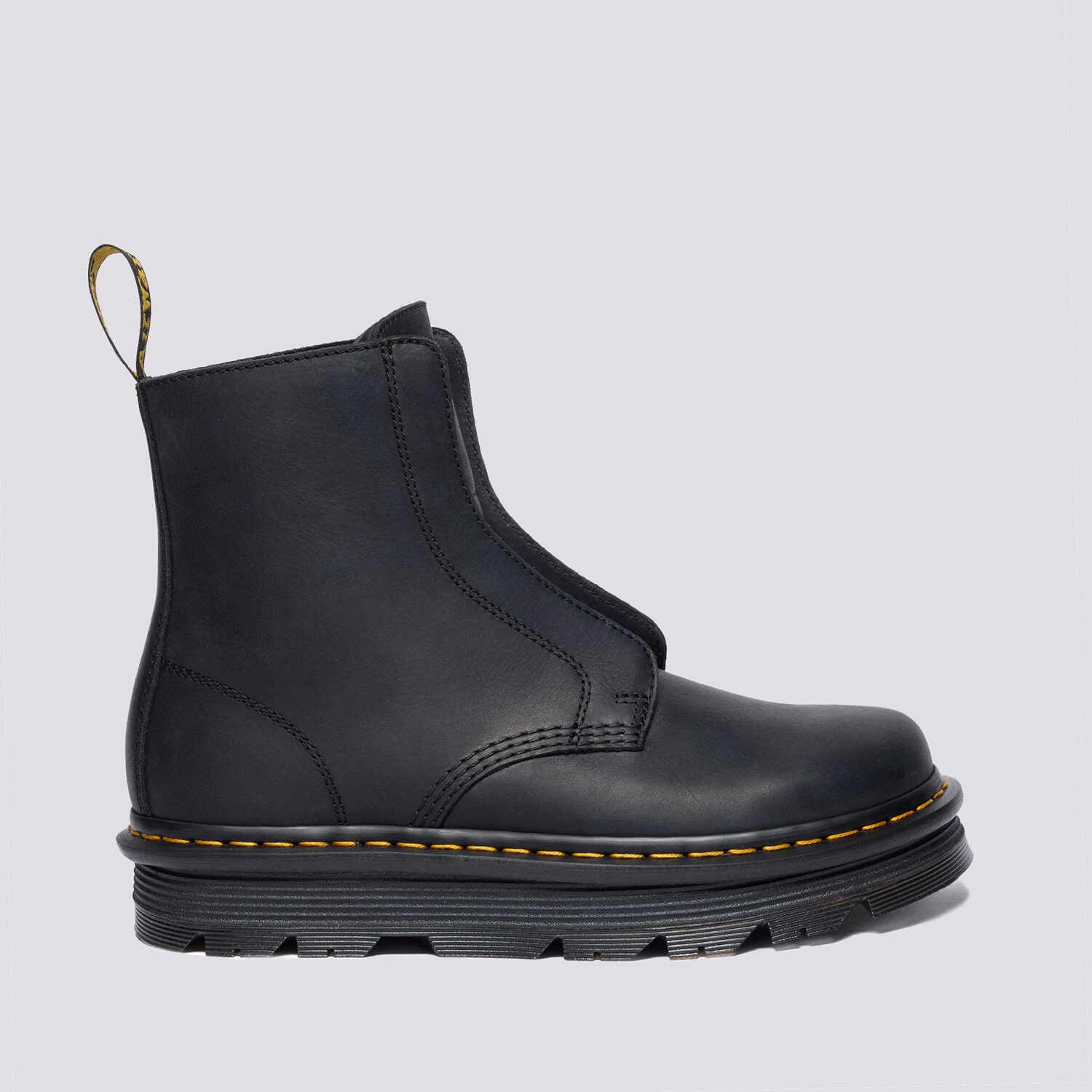 dámské kotníkové boty DR.MARTENS ZEBZAG LACE LESS LACELESS BOOT 42653001 ČERNÁ