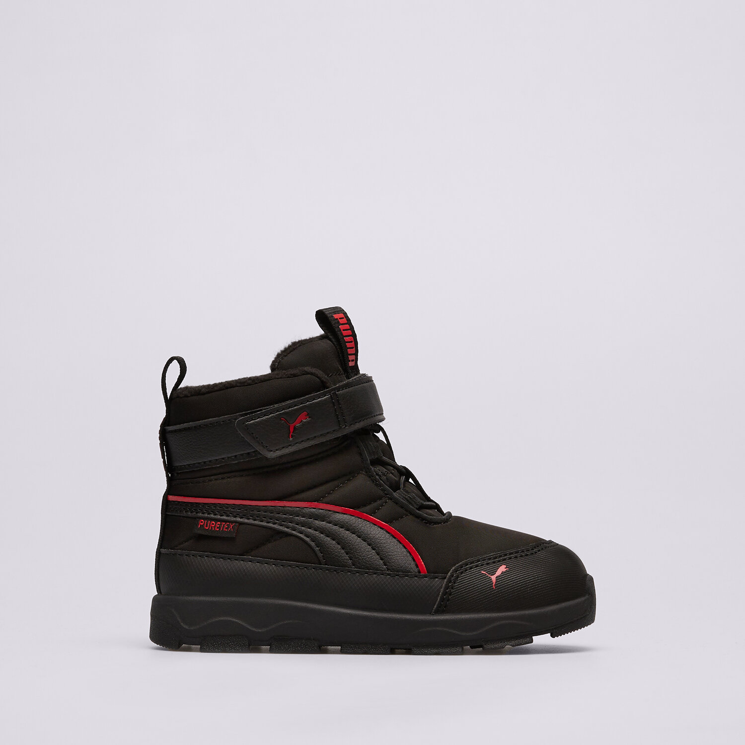 dětská outdoorová obuv PUMA EVOLVE BOOT PURETEX AC+INF 39265006 ČERNÁ