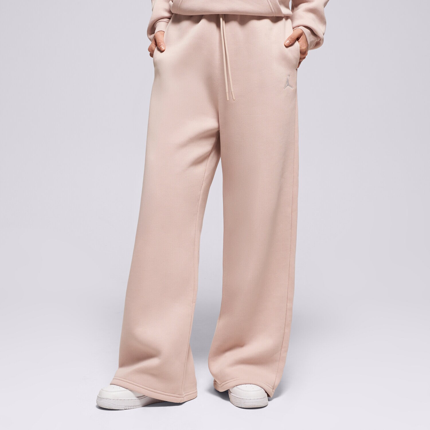 dámské kalhoty JORDAN KALHOTY  W J BRK FLC OH PANT IH2394-292 BÉŽOVÁ