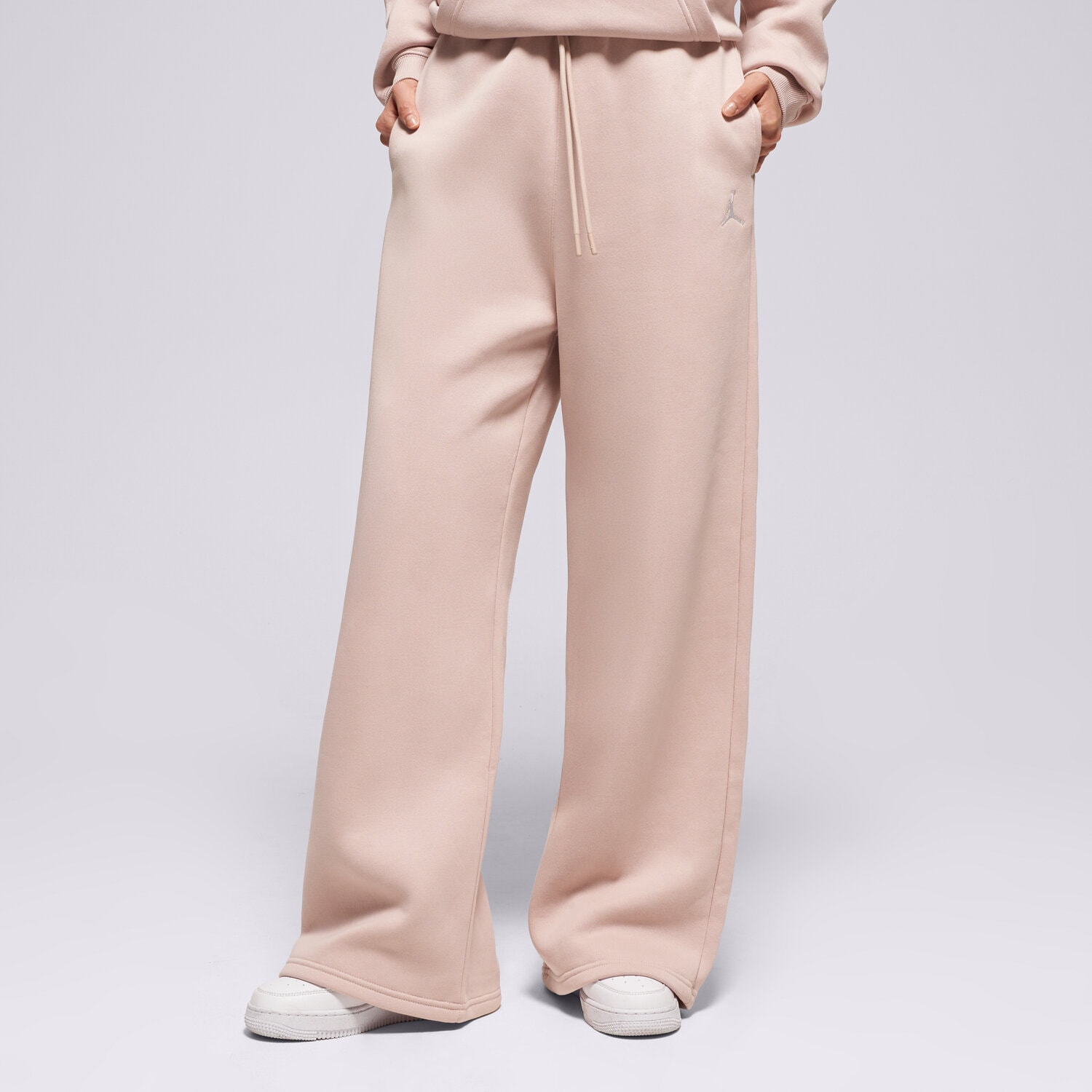 dámské kalhoty JORDAN KALHOTY  W J BRK FLC OH PANT IH2394-292 BÉŽOVÁ