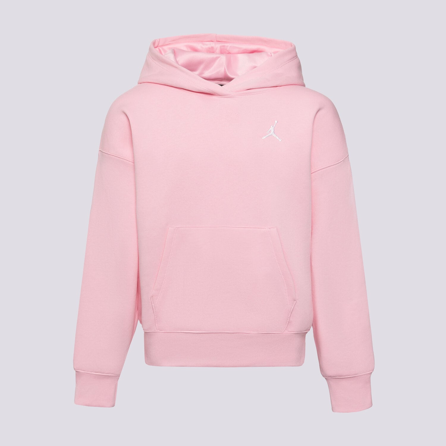 dětská mikina JORDAN MIKINA S KAPUCÍ WJ BRKN FLC PO HOODIE GIRL 45F136-A0W RŮŽOVÁ