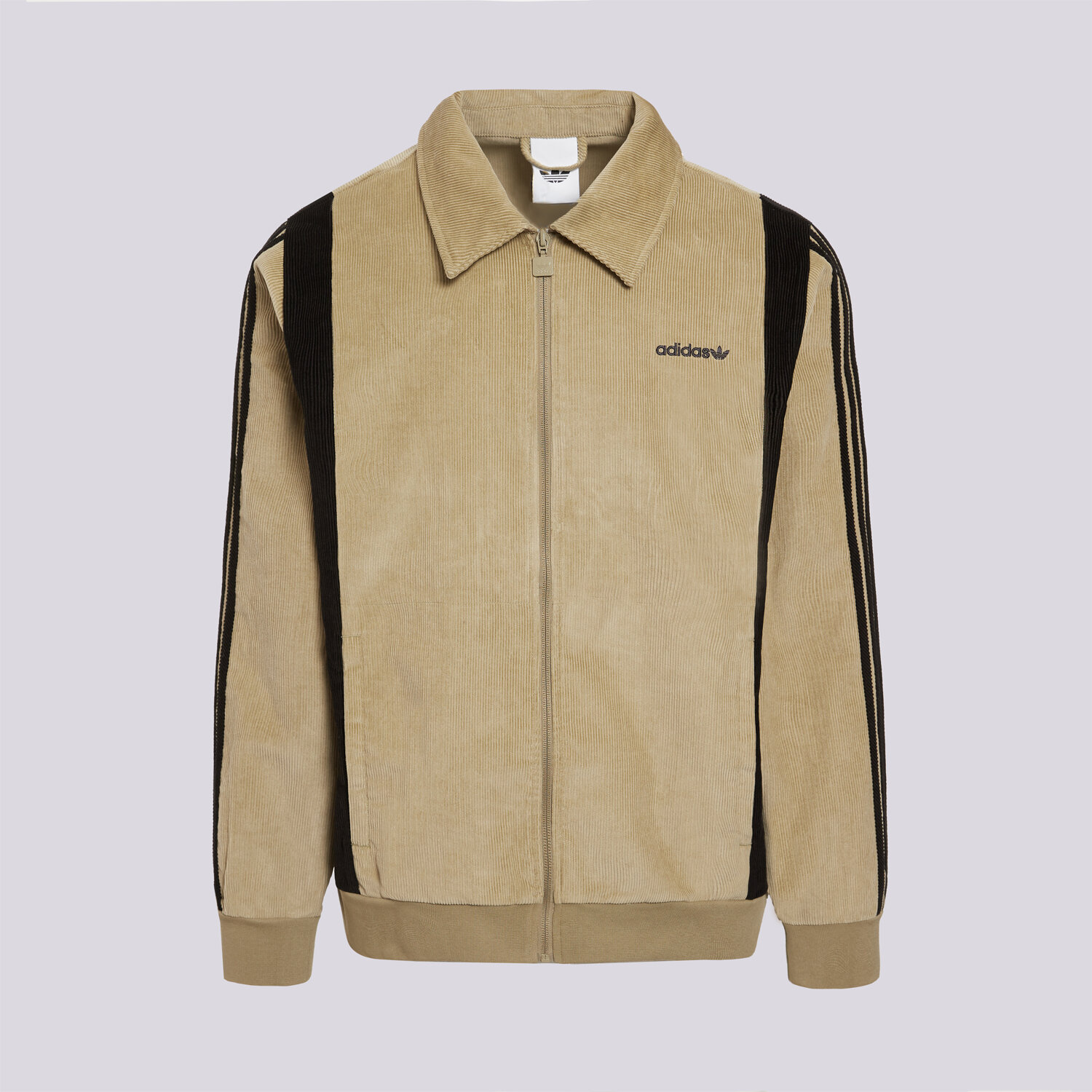 pánská mikina ADIDAS MIKINA ROZEPÍNACÍ PRO TRACK TOP JX3086 BÉŽOVÁ