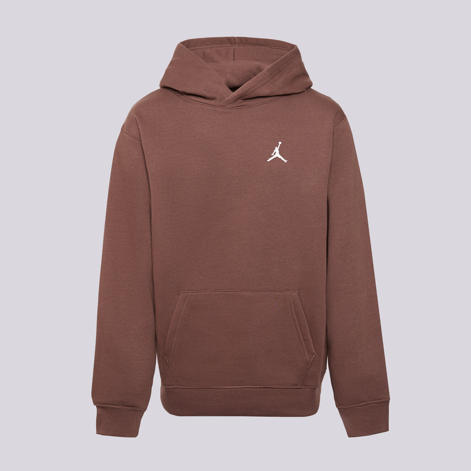 dětská mikina JORDAN MIKINA S KAPUCÍ MJ BRKLN FLC PO HOODIE BOY 95F116-X25 HNĚDÁ