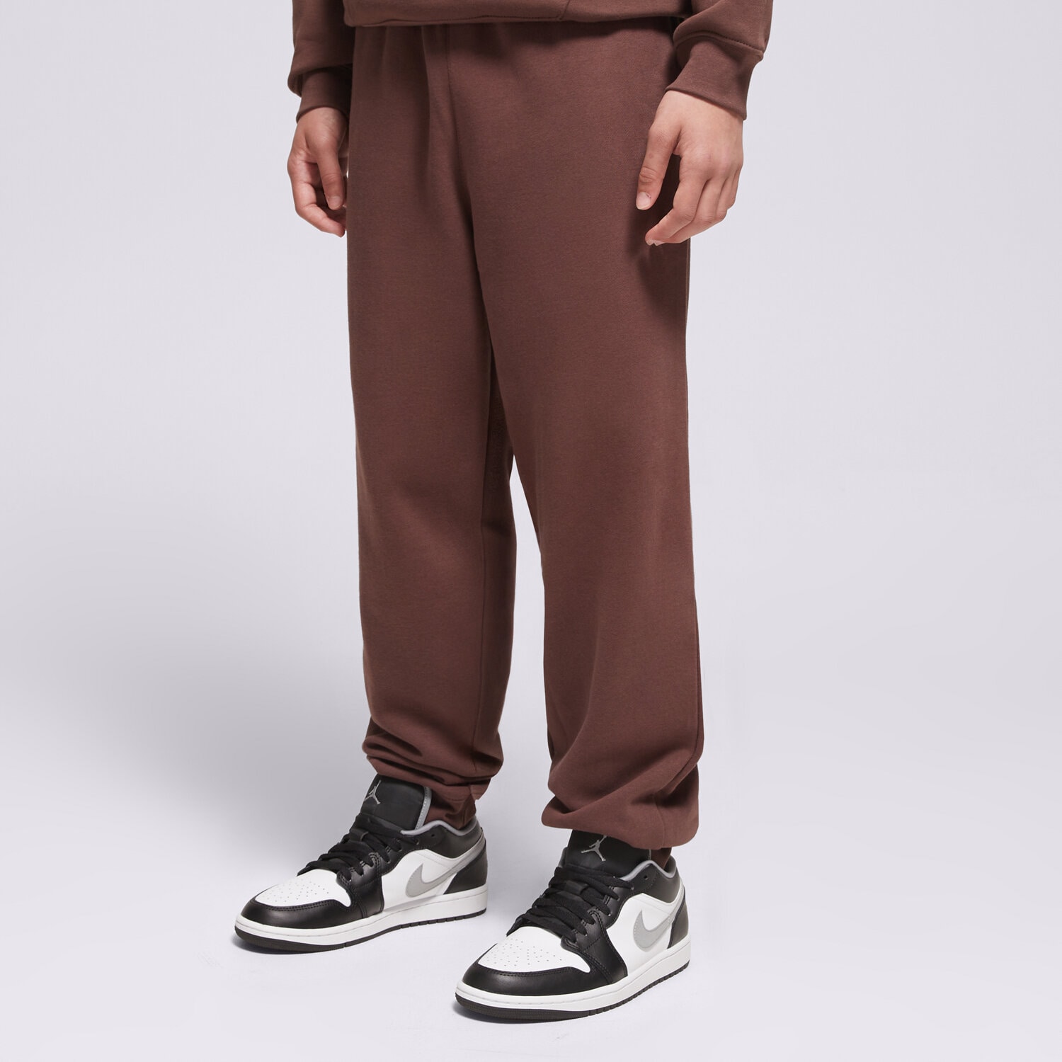 dětské kalhoty JORDAN KALHOTY  MJ BRKLN FLC PANT BOY 95F113-X25 HNĚDÁ
