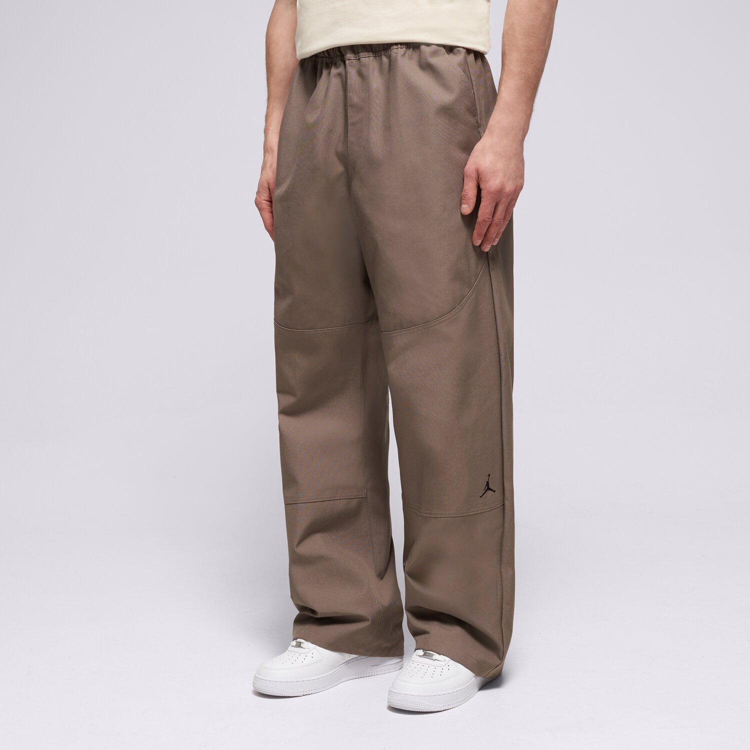 pánské kalhoty JORDAN KALHOTY  JORDAN BROOKLYN IF1851-040 HNĚDÁ