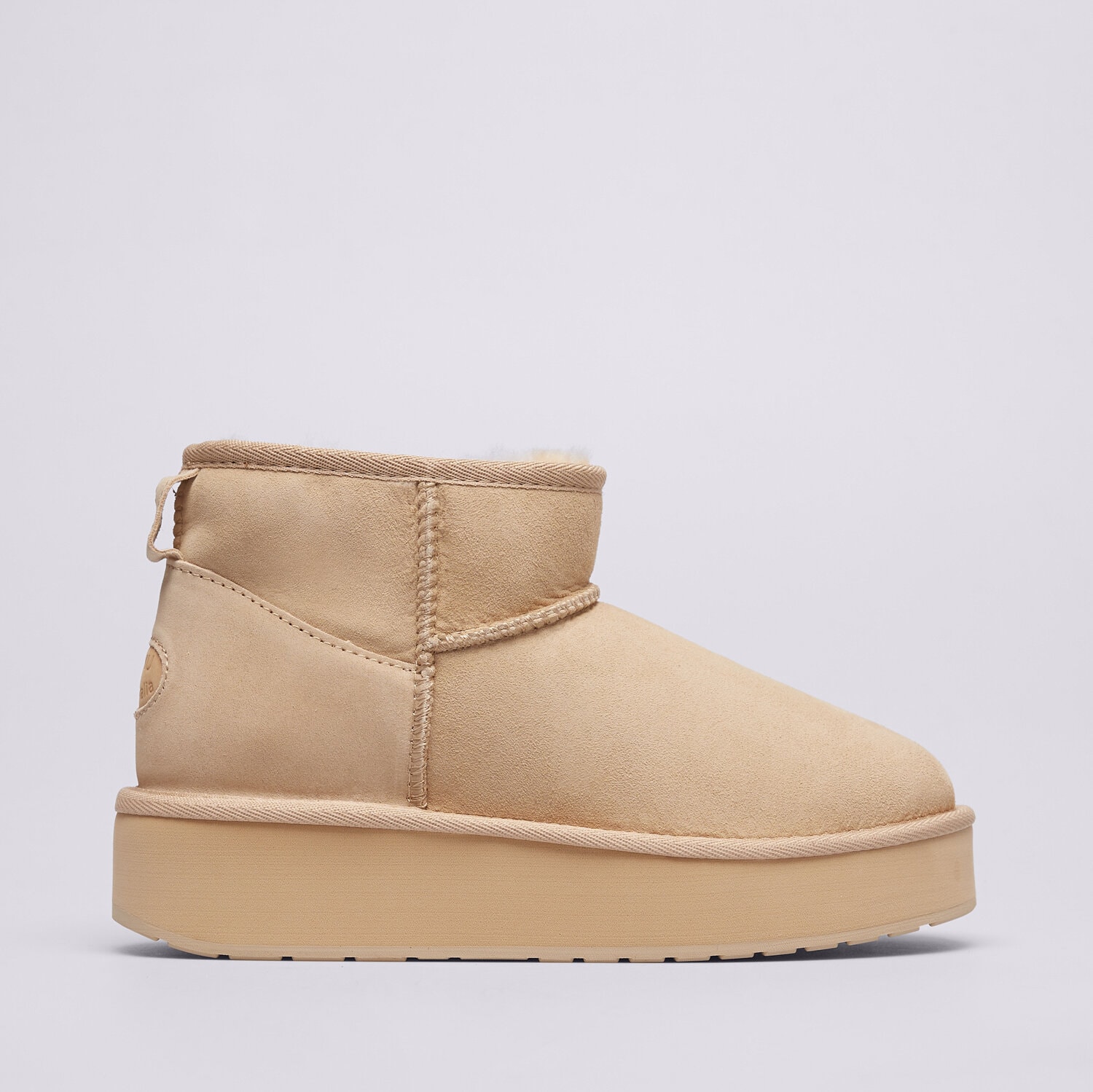 dámské boty casual EMU AUSTRALIA STINGER MICRO FLATFORM 2.0 W13296MACADAMIA BÉŽOVÁ