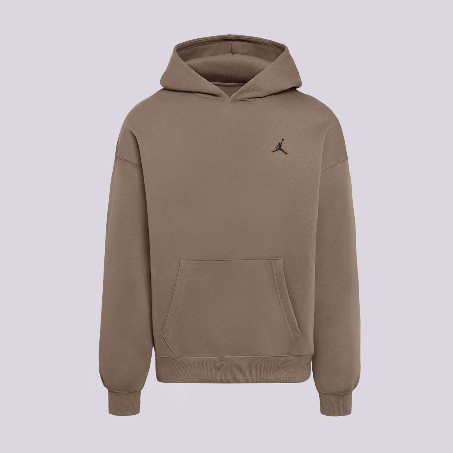 pánská mikina JORDAN MIKINA S KAPUCÍ JORDAN BROOKLYN FLEECE IB7235-040 HNĚDÁ