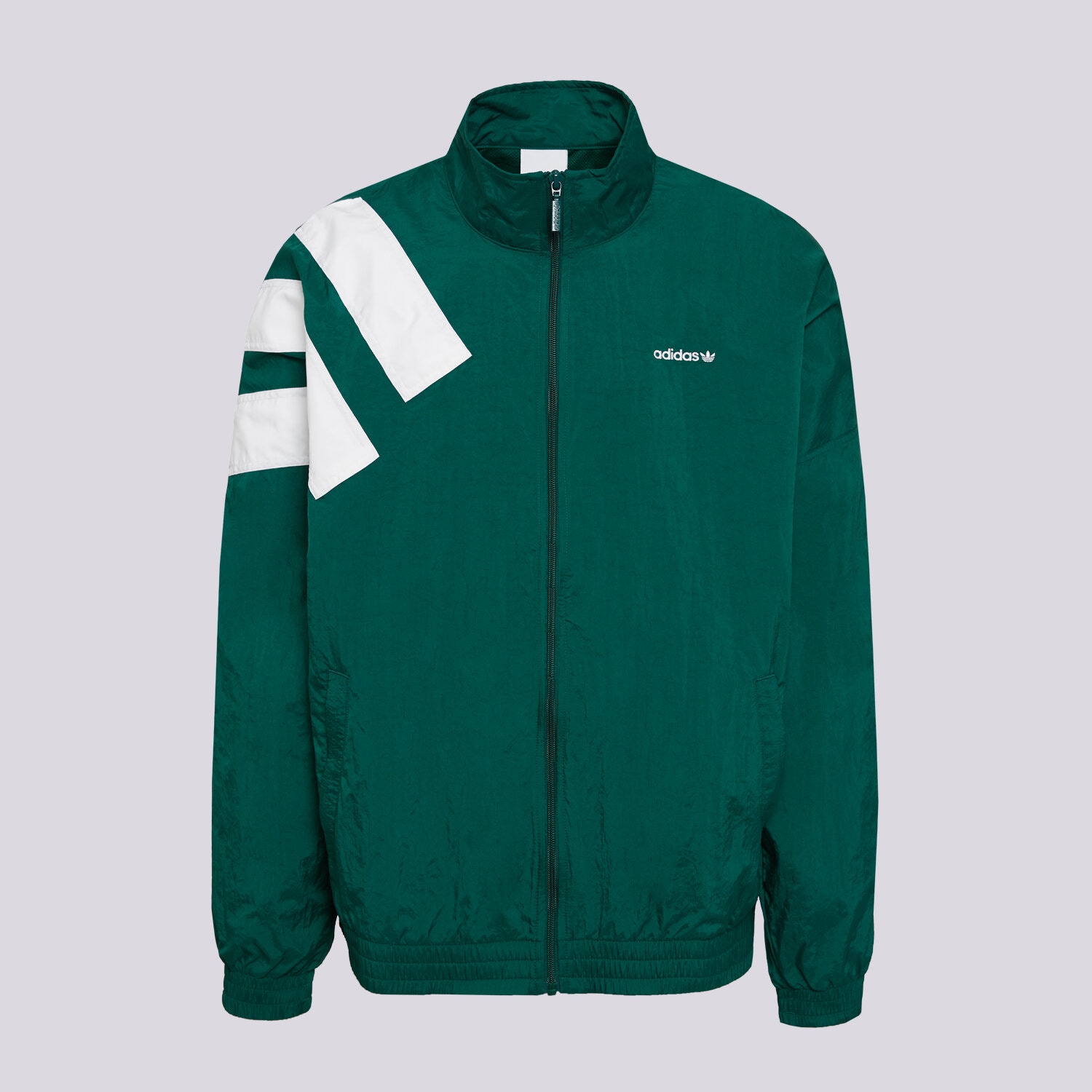 Přechodná bunda pánská (podzimní, jarní) ADIDAS BUNDA ORTALION ARCH TT KD4070 ZELENÁ