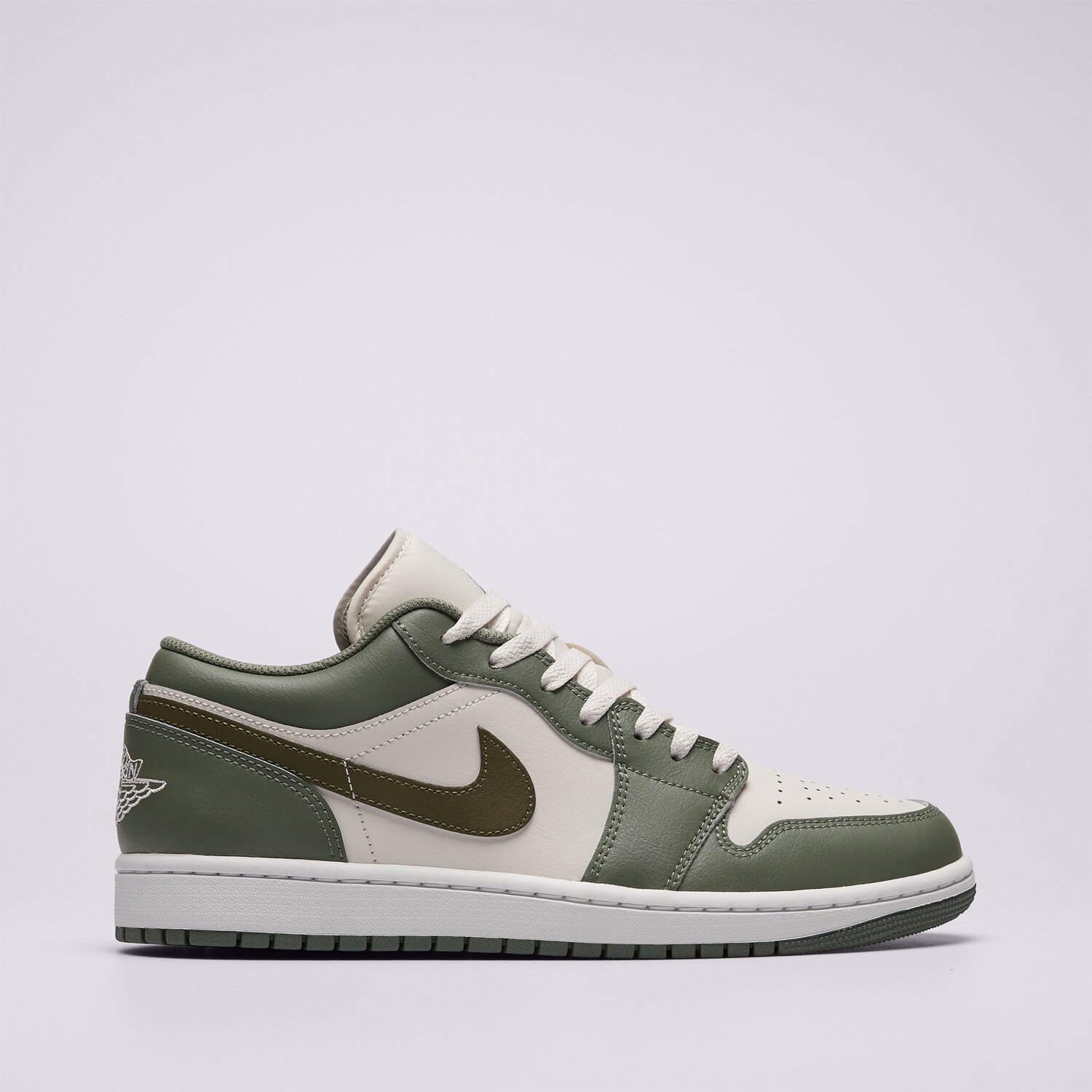pánské tenisky JORDAN AIR 1 LOW  553558-300 ZELENÁ