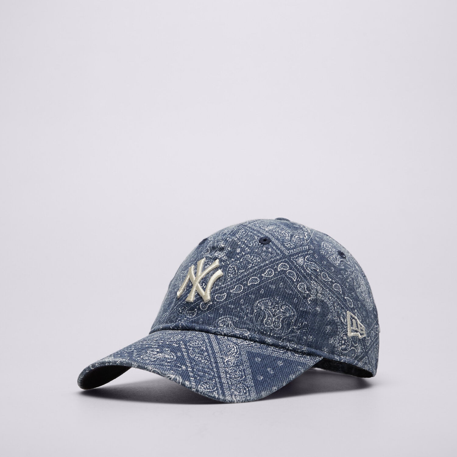 pánská kšiltovka NEW ERA ČEPICE WASHED PAISLEY 920 NYY NEW YORK YANKEES 60771823 MODRÁ