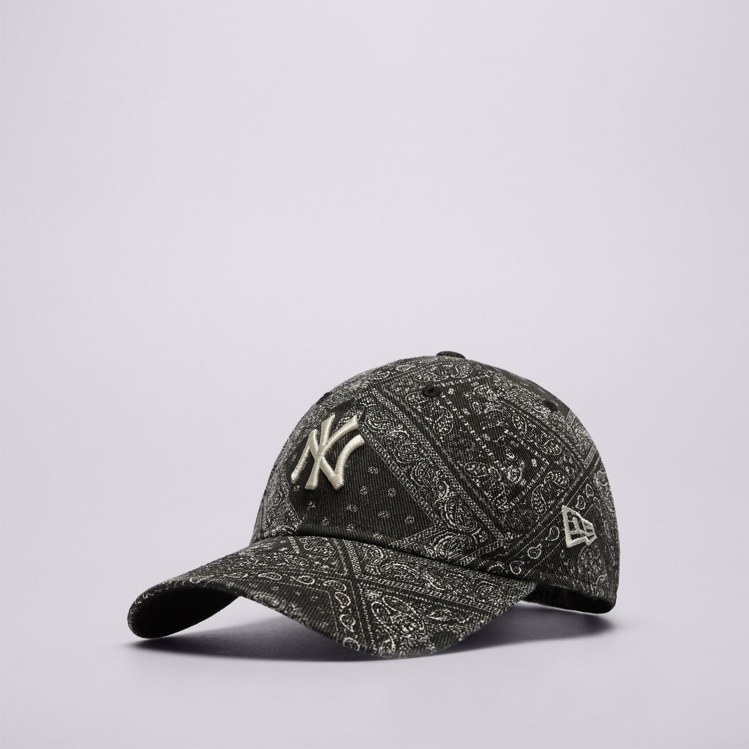 pánská kšiltovka NEW ERA ČEPICE WASHED PAISLEY 920 NYY NEW YORK YANKEES 60771827 ČERNÁ