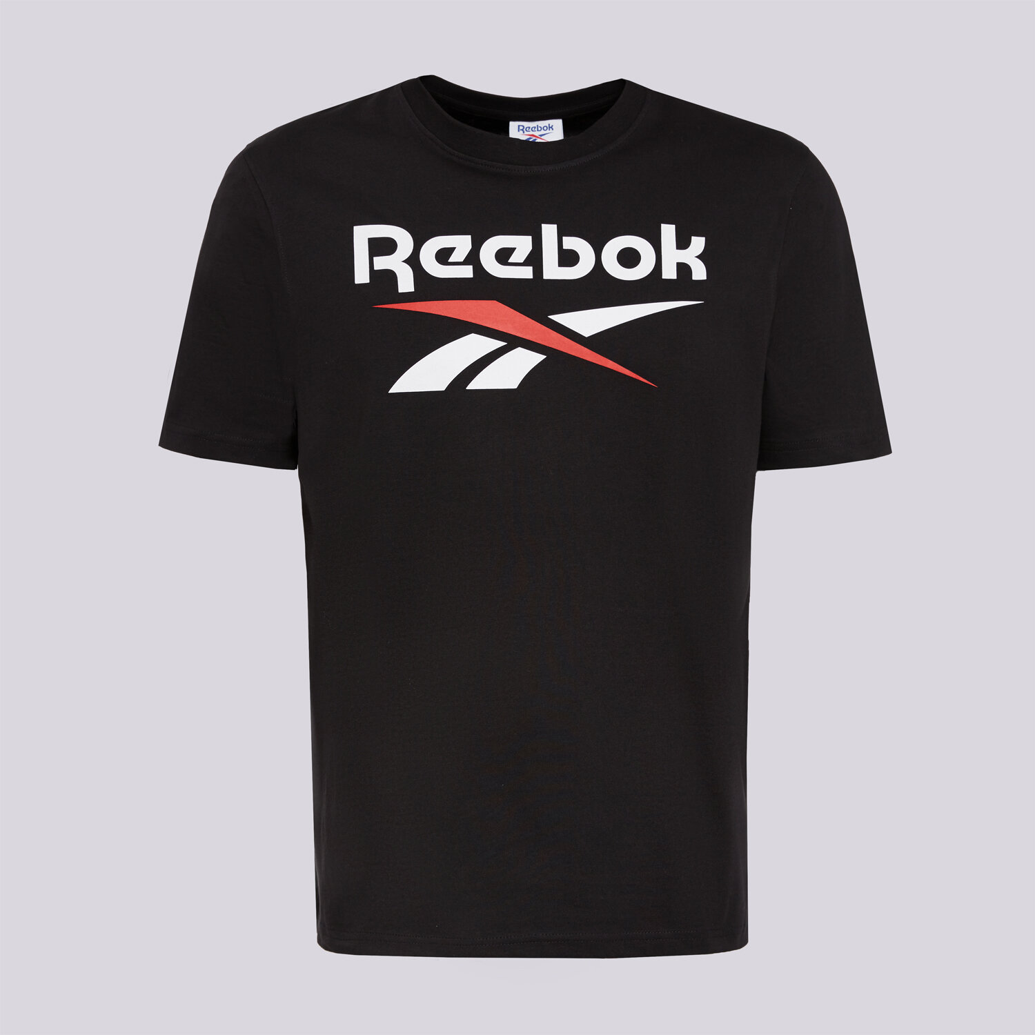 pánské tričko REEBOK TRIČKO BRUNO BIG LOGO CREW NECK SS TEE 100240887 ČERNÁ