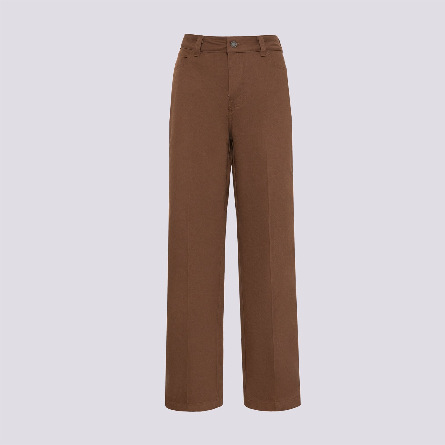 dámské kalhoty DICKIES KALHOTY  LOOSE STRAIGHT PANT W UNION DK0A883G0TB1 HNĚDÁ
