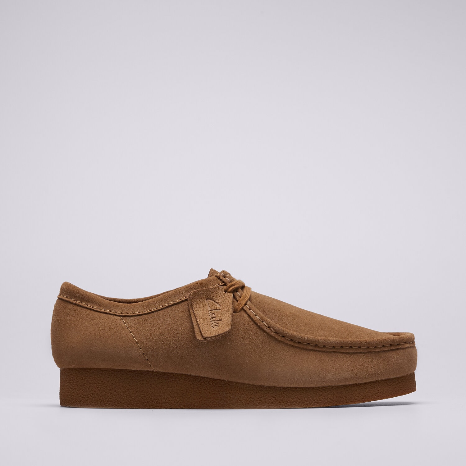 dámské kotníkové boty CLARKS WALLABEEEVOSH 26174747 BÉŽOVÁ