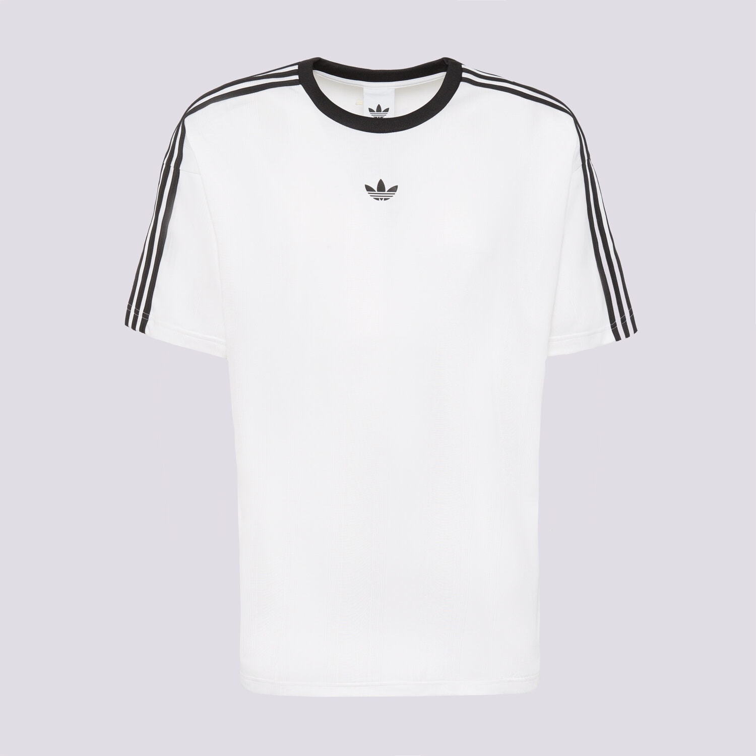 pánské tričko ADIDAS TRIČKO JACQUARD JERSEY KD5829 BÍLÁ