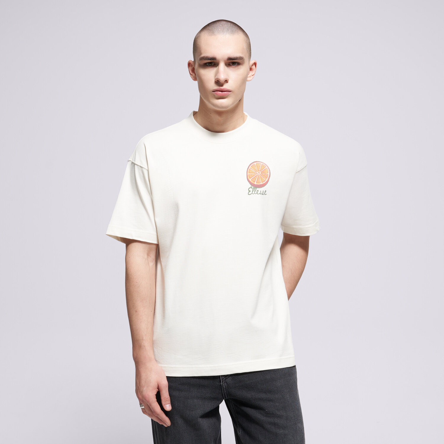 pánské tričko ELLESSE TRIČKO THE CITRUS TEE SHD23805904 BÍLÁ
