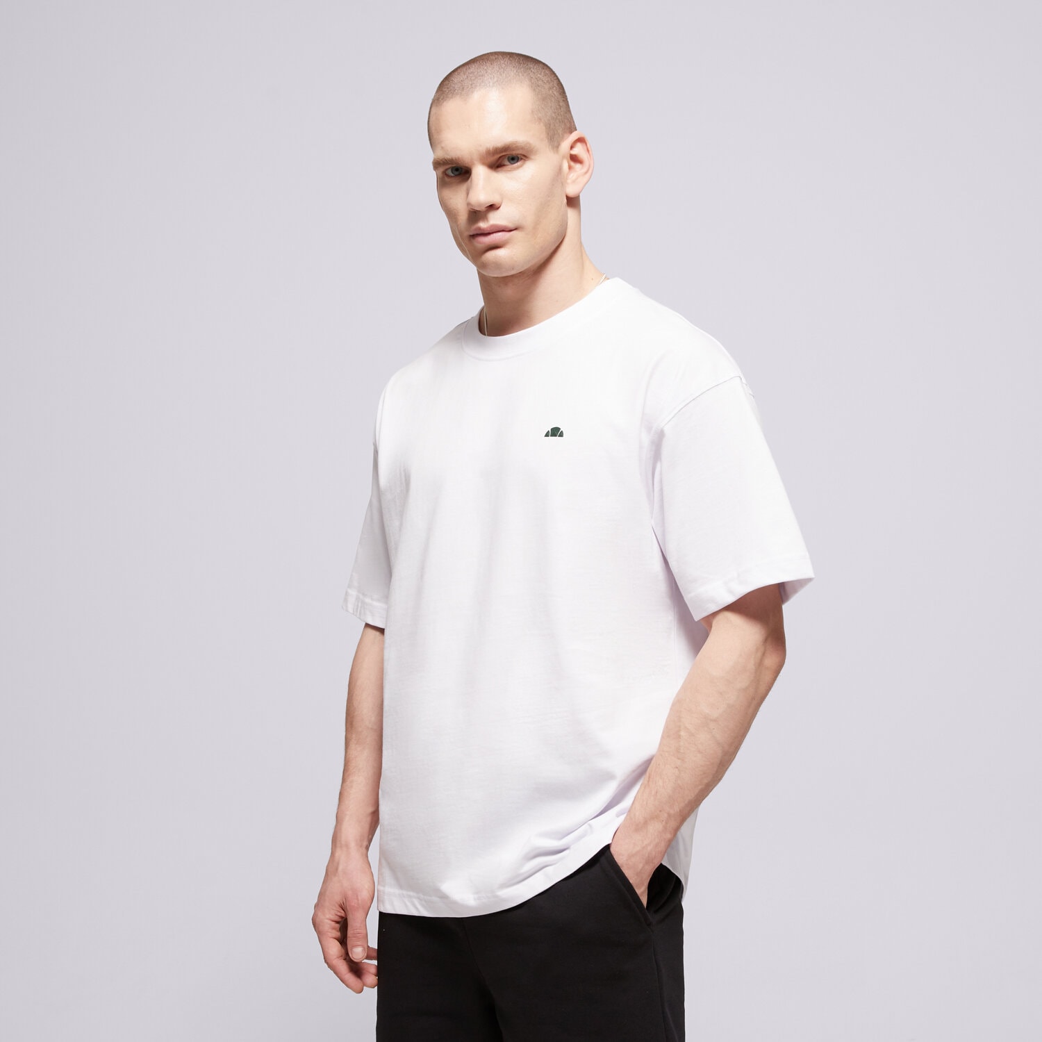 pánské tričko ELLESSE TRIČKO SAN LEONARDO TEE SHD24404908 BÍLÁ