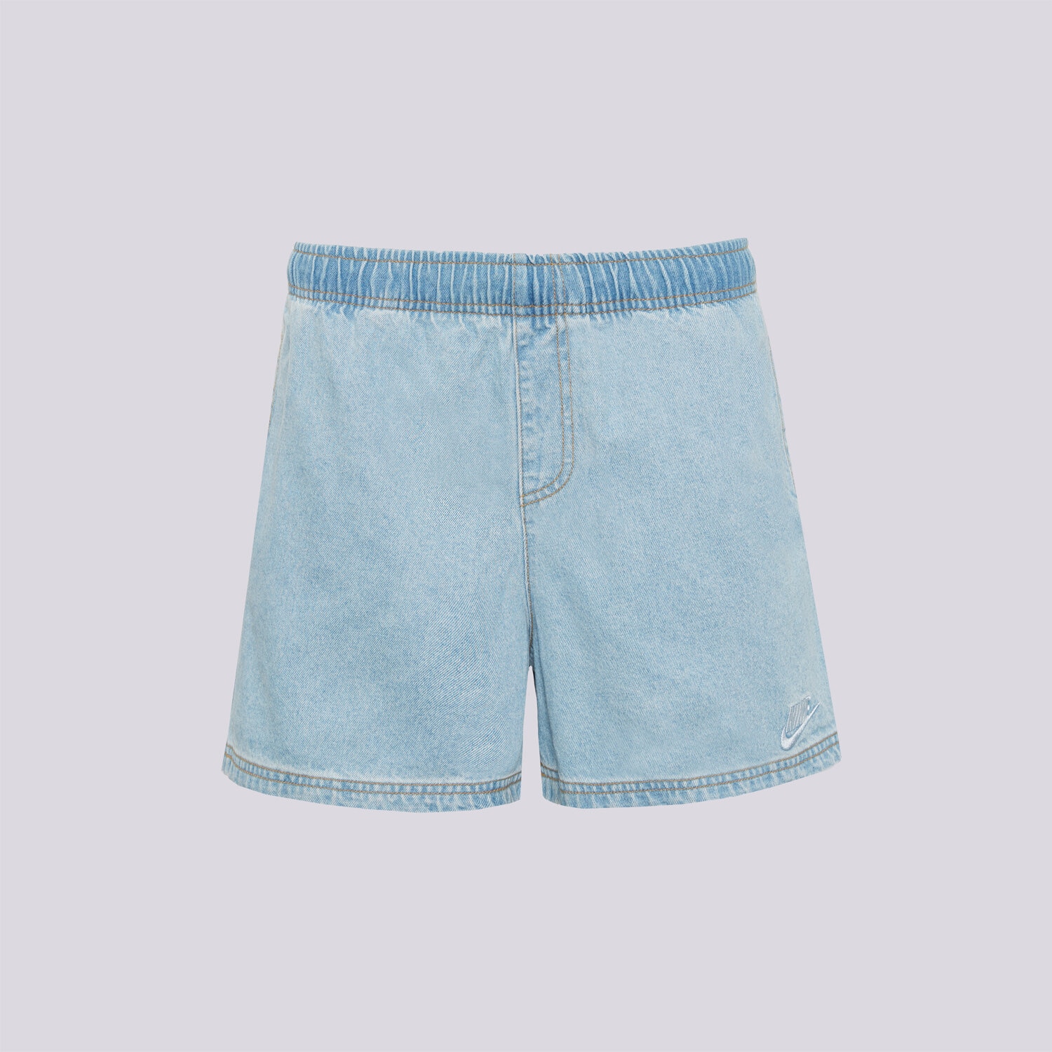 NIKE ŠORTKY  DENIM SHORT GIRL IF2307-436 MODRÁ