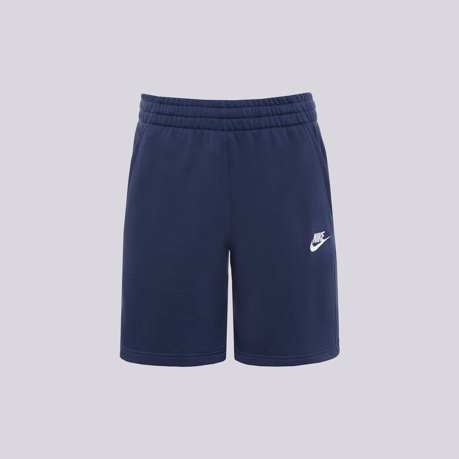 NIKE ŠORTKY  K NSW CLUB FT SHORT LBR BOY FD3015-410 TMAVOMODRÁ