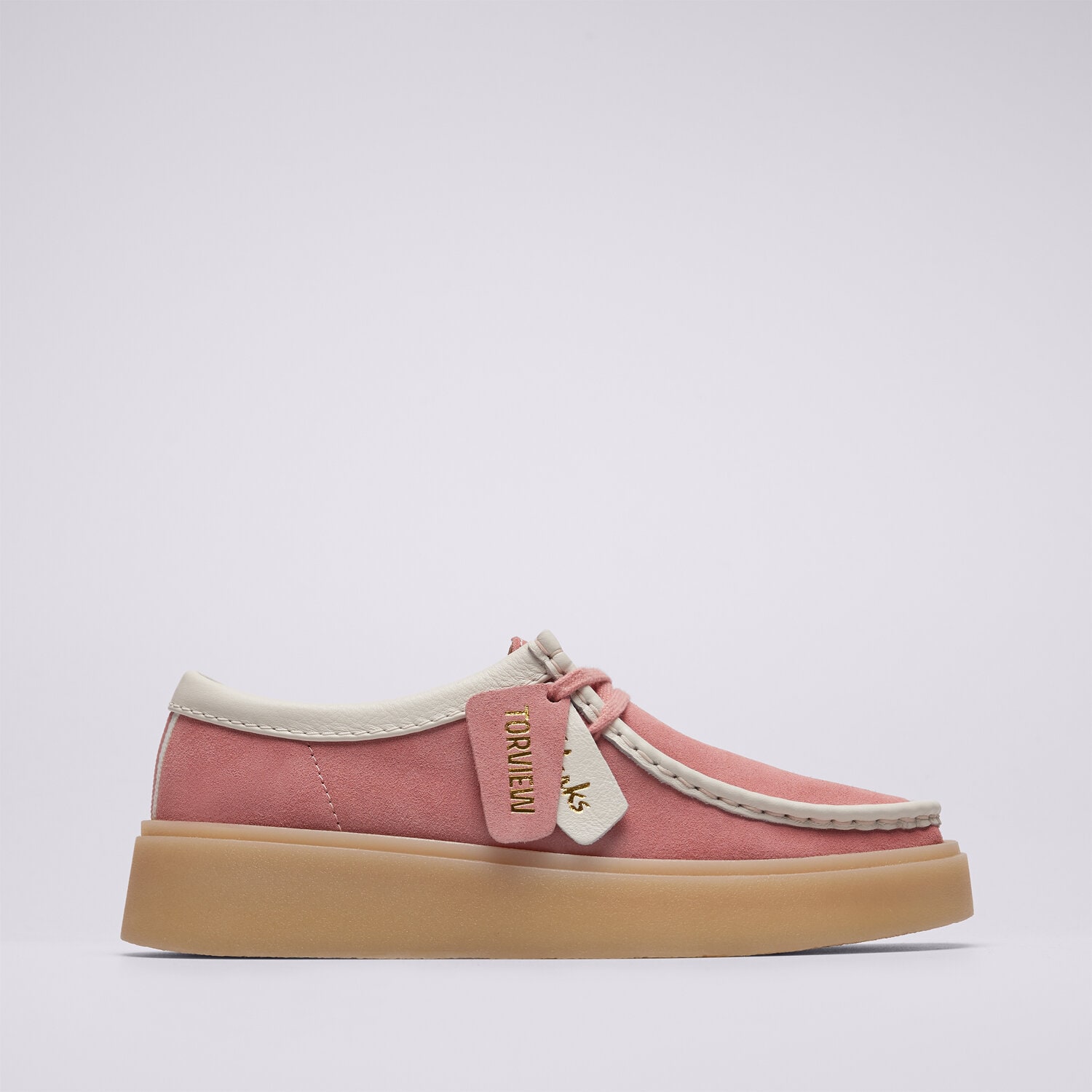 dámské kotníkové boty CLARKS TORVIEW W 26186675 RŮŽOVÁ