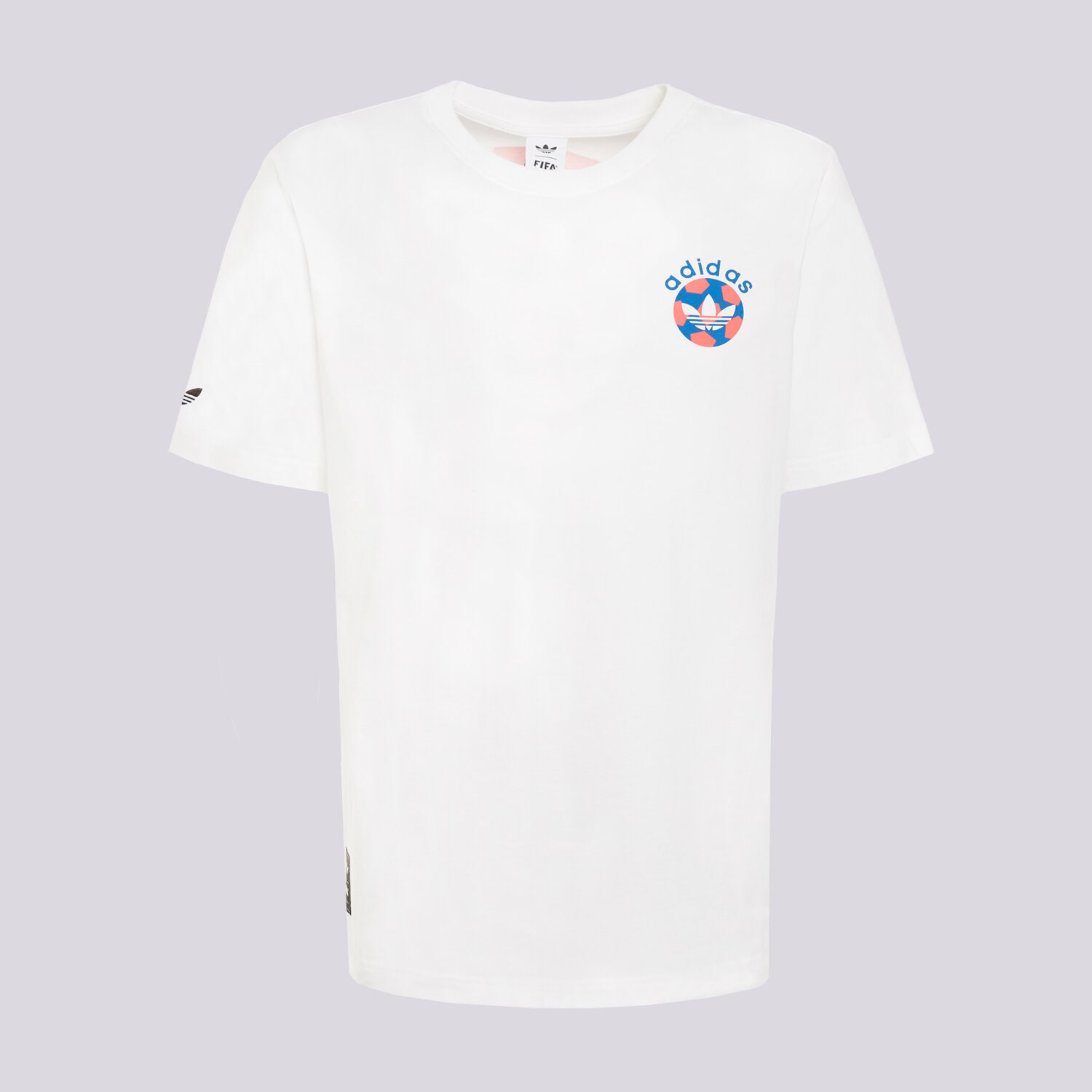 pánské tričko ADIDAS TRIČKO FTBL GFX SS T KD1424 BÍLÁ