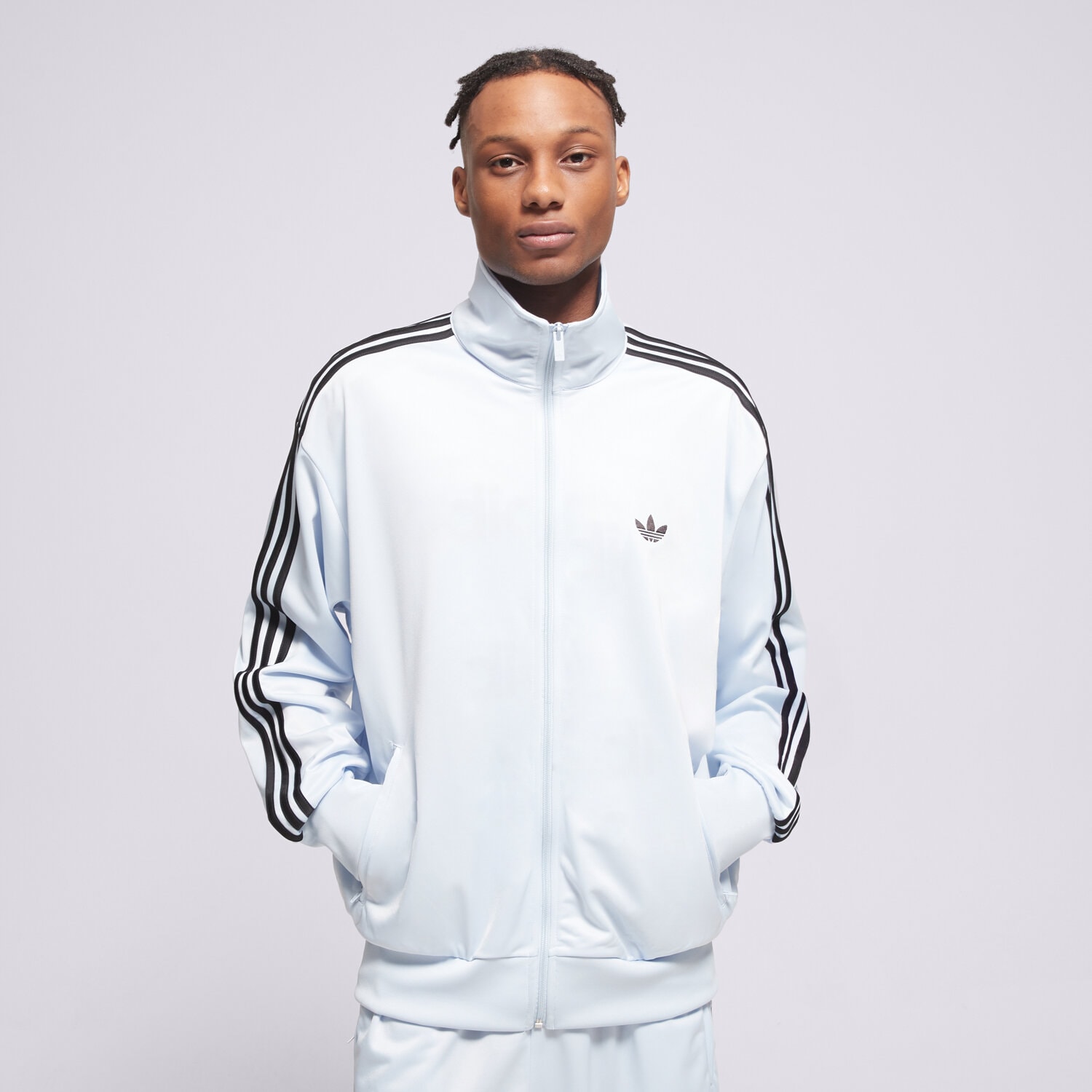 pánská mikina ADIDAS MIKINA ROZEPÍNACÍ FIREBIRD TT KC7997 MODRÁ