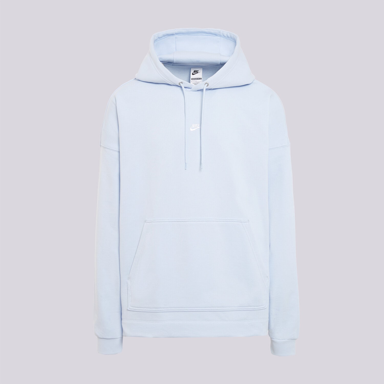 pánská mikina NIKE MIKINA S KAPUCÍ M NK CLUB FT OS PO HOODIE IF0745-407 MODRÁ