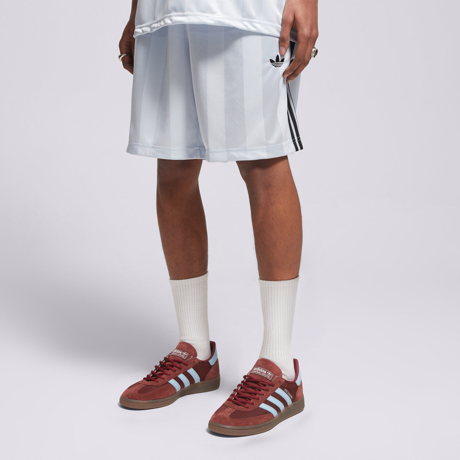 pánské kraťasy ADIDAS ŠORTKY  3S OS SHO KE2468 MODRÁ