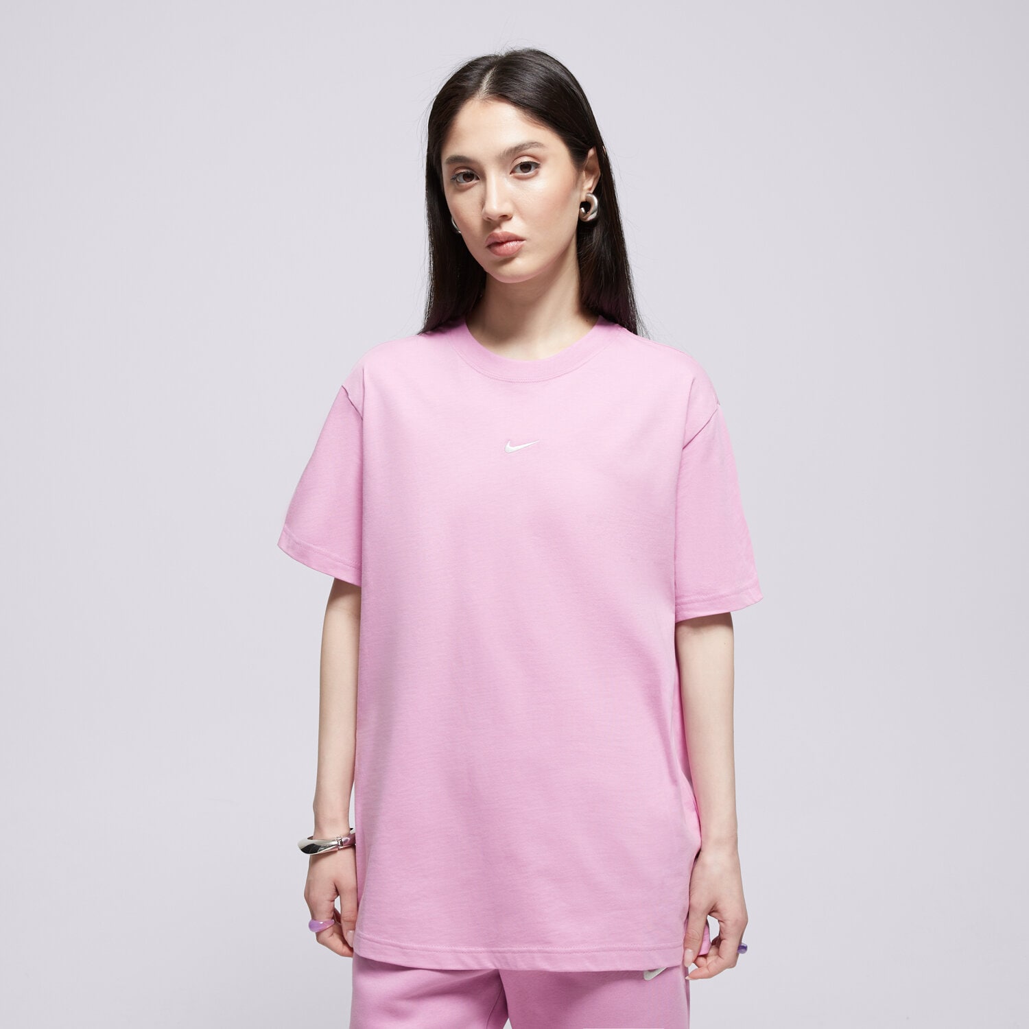 dámské tričko NIKE TRIČKO W NSW CLASSIC SS TEE IH7601-503 RŮŽOVÁ