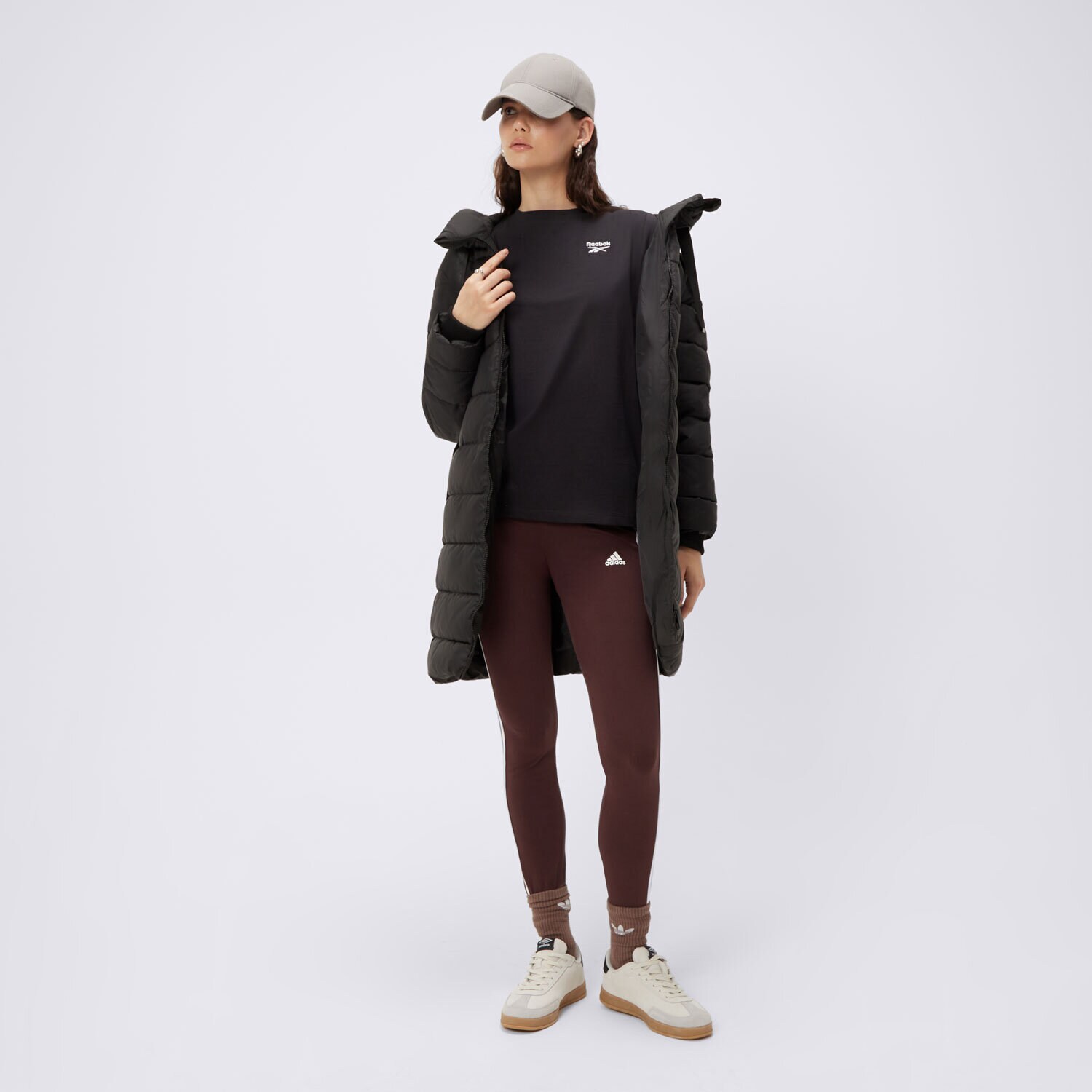 dámské tričko REEBOK TRIČKO IDENITY SL NO POCKET 100220668 ČERNÁ