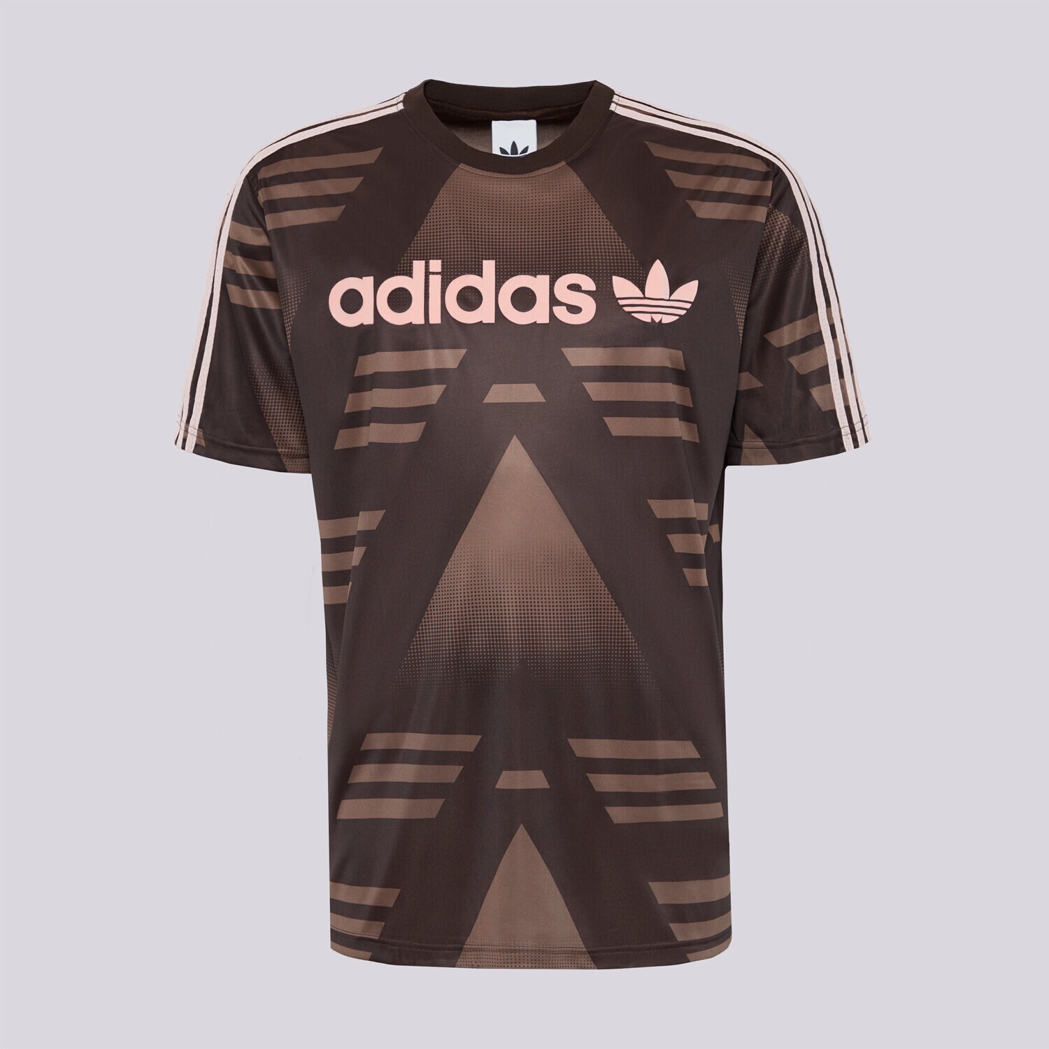 pánské tričko ADIDAS TRIČKO SPONSORED JSY KC6429 HNĚDÁ