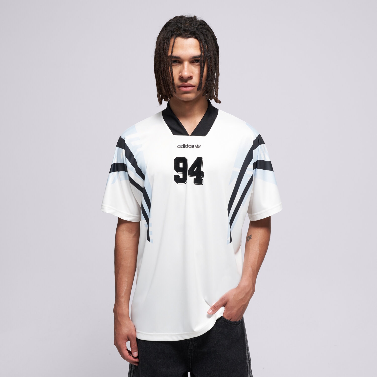 pánské tričko ADIDAS TRIČKO SANTIAGO JSY KE2154 BÍLÁ