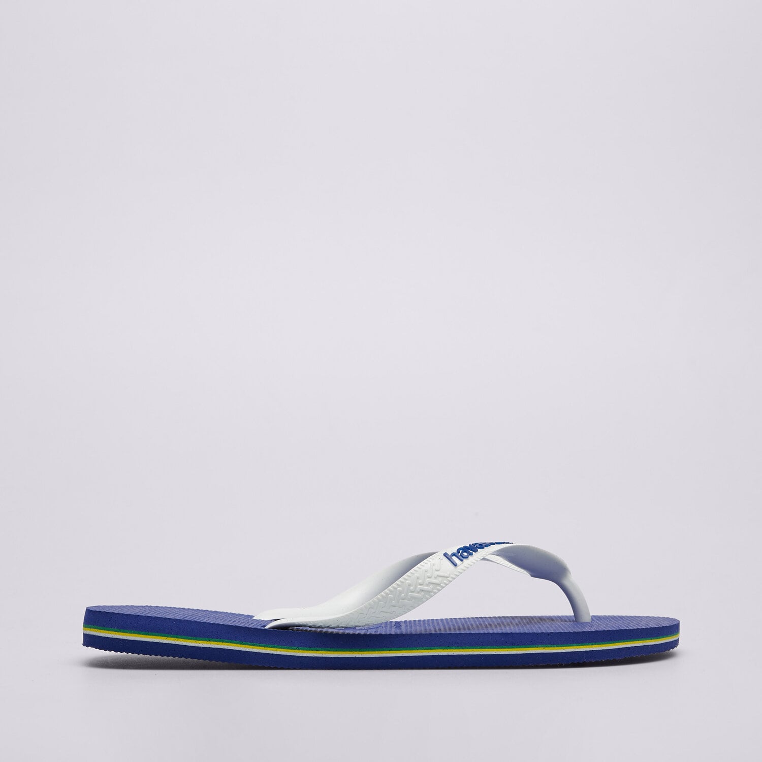 pánské pantofle HAVAIANAS BRASIL LOGO 4110850-2711 MODRÁ