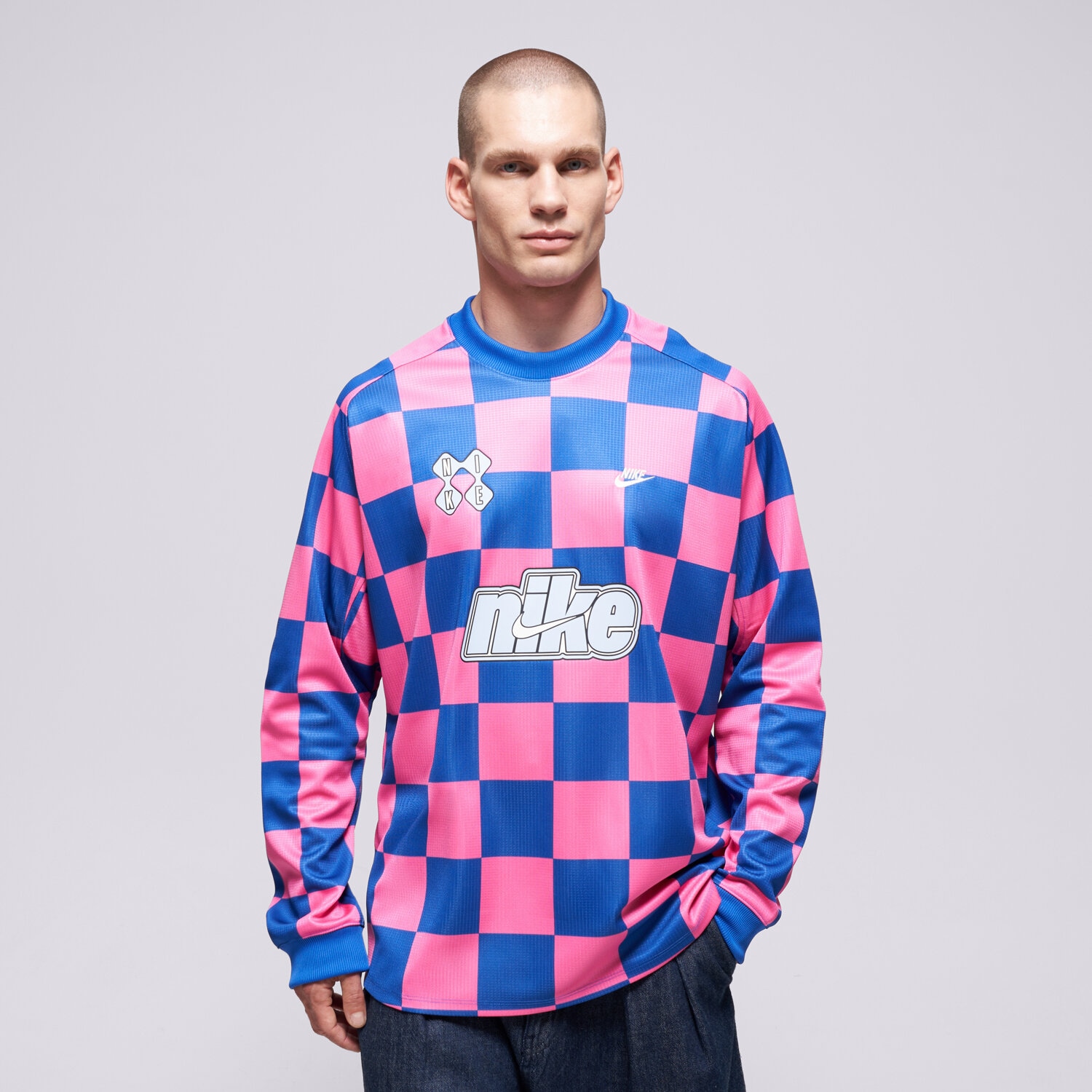 pánské tričko NIKE TRIČKO M NK CLUB GOALIE TOP AWAY FTBL II4367-480 VÍCEBAREVNÁ