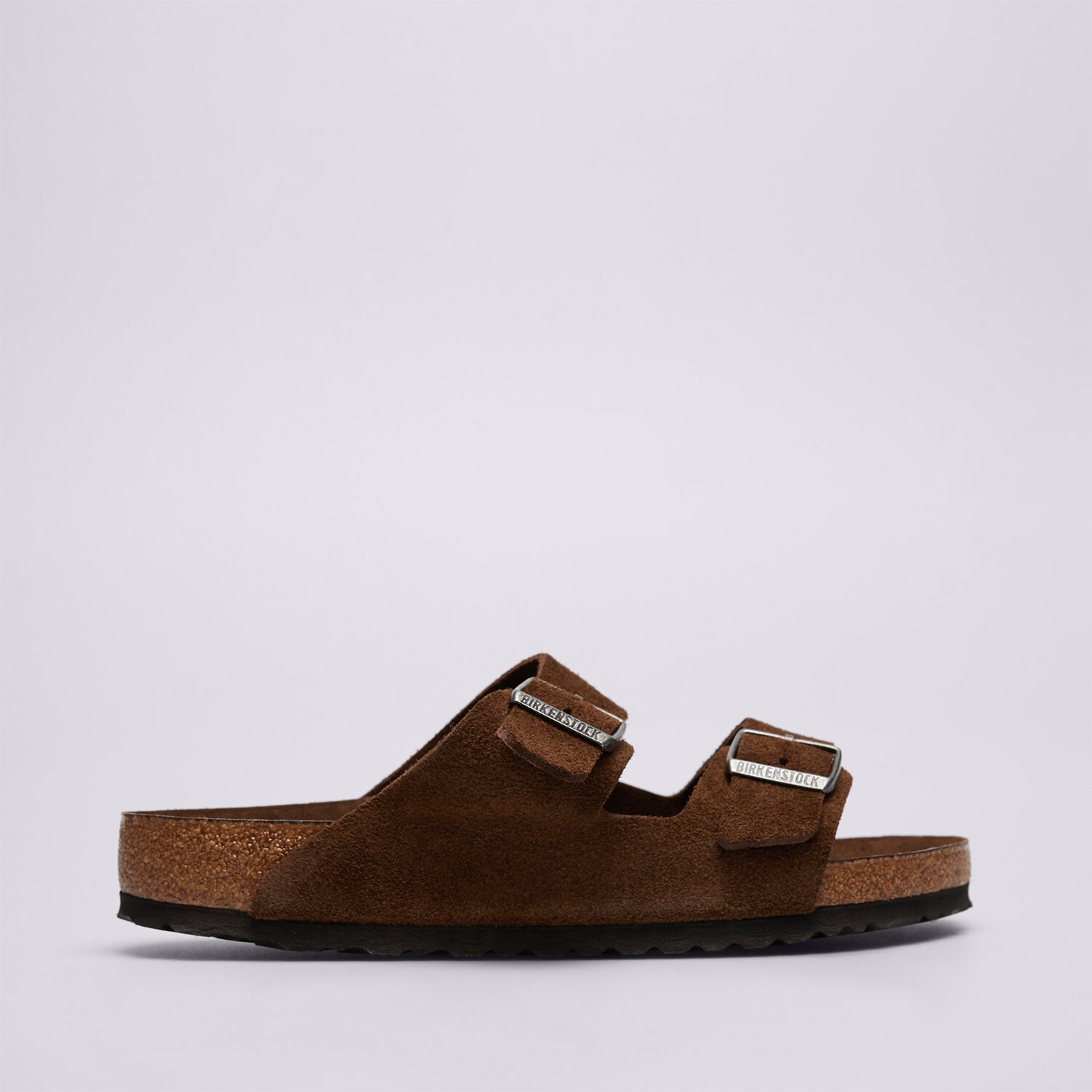 pánské pantofle BIRKENSTOCK ARIZONA SUEDE 1031602 HNĚDÁ
