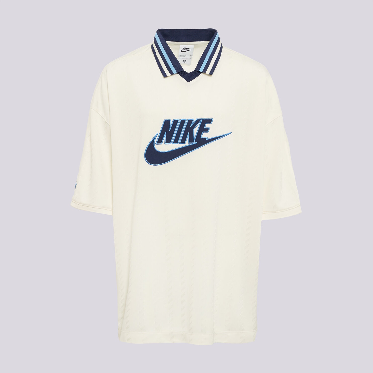 dětské tričko NIKE TRIČKO K NSW CLN JERSEY SS TOP BOY IQ0435-047 BÍLÁ