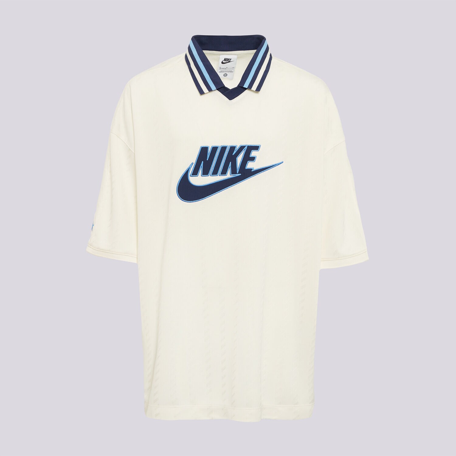 dětské tričko NIKE TRIČKO K NSW CLN JERSEY SS TOP BOY IQ0435-047 BÍLÁ