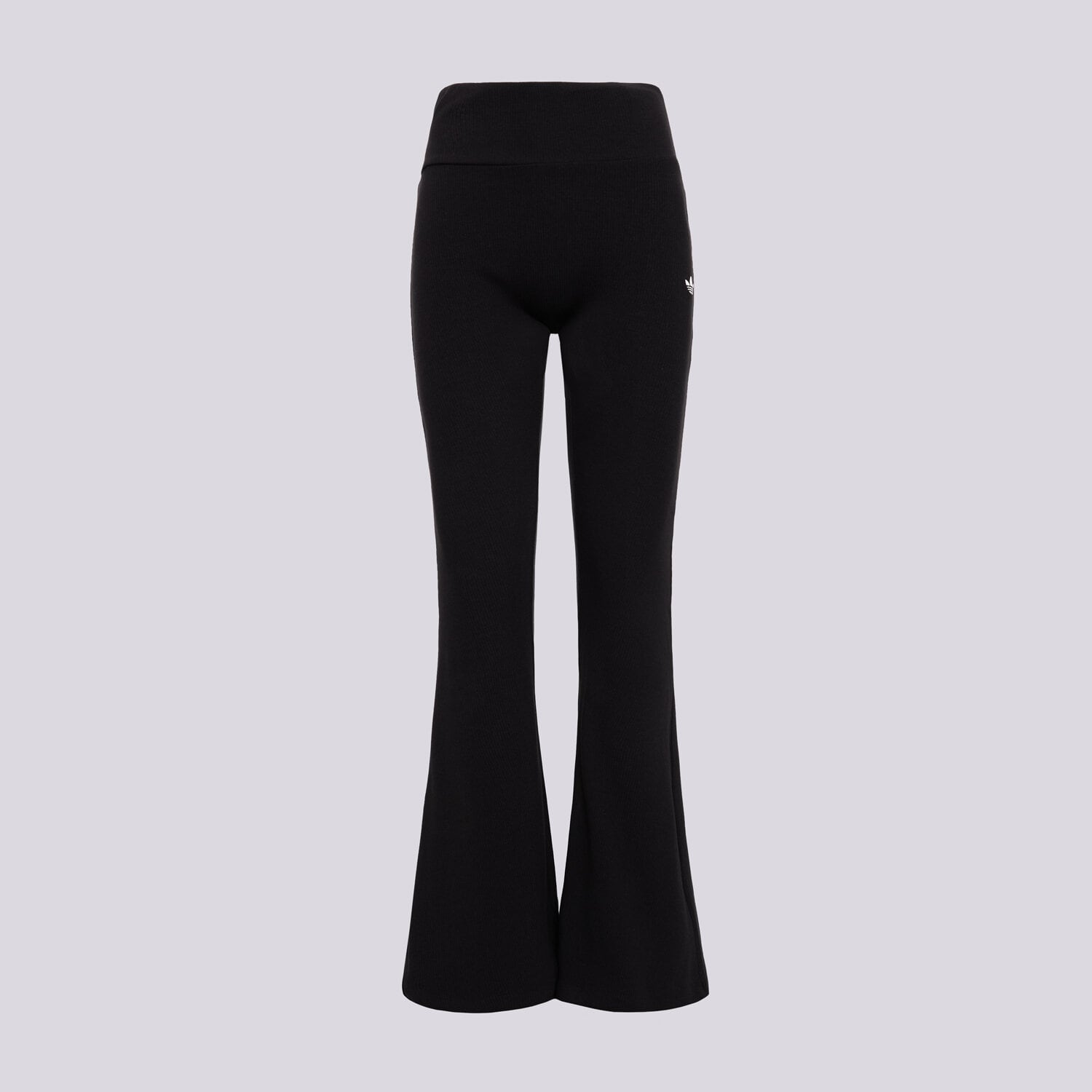 dámské kalhoty ADIDAS KALHOTY  ESS RIB FLARED LEGGINGS TIGHTS KR3600 ČERNÁ
