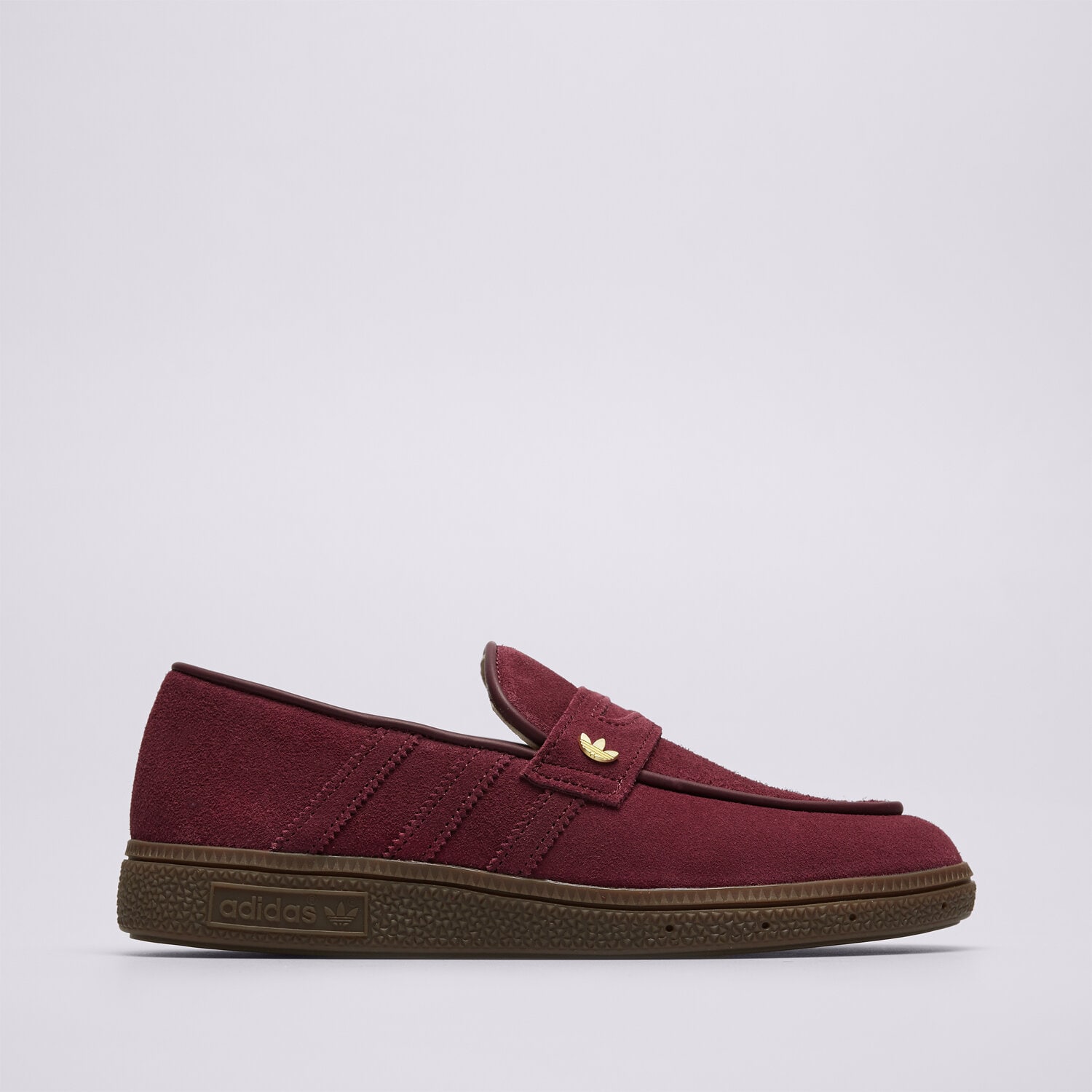 dámské boty casual ADIDAS HANDBALL SPEZIAL LOAFER W KK2780 BORDOVÁ