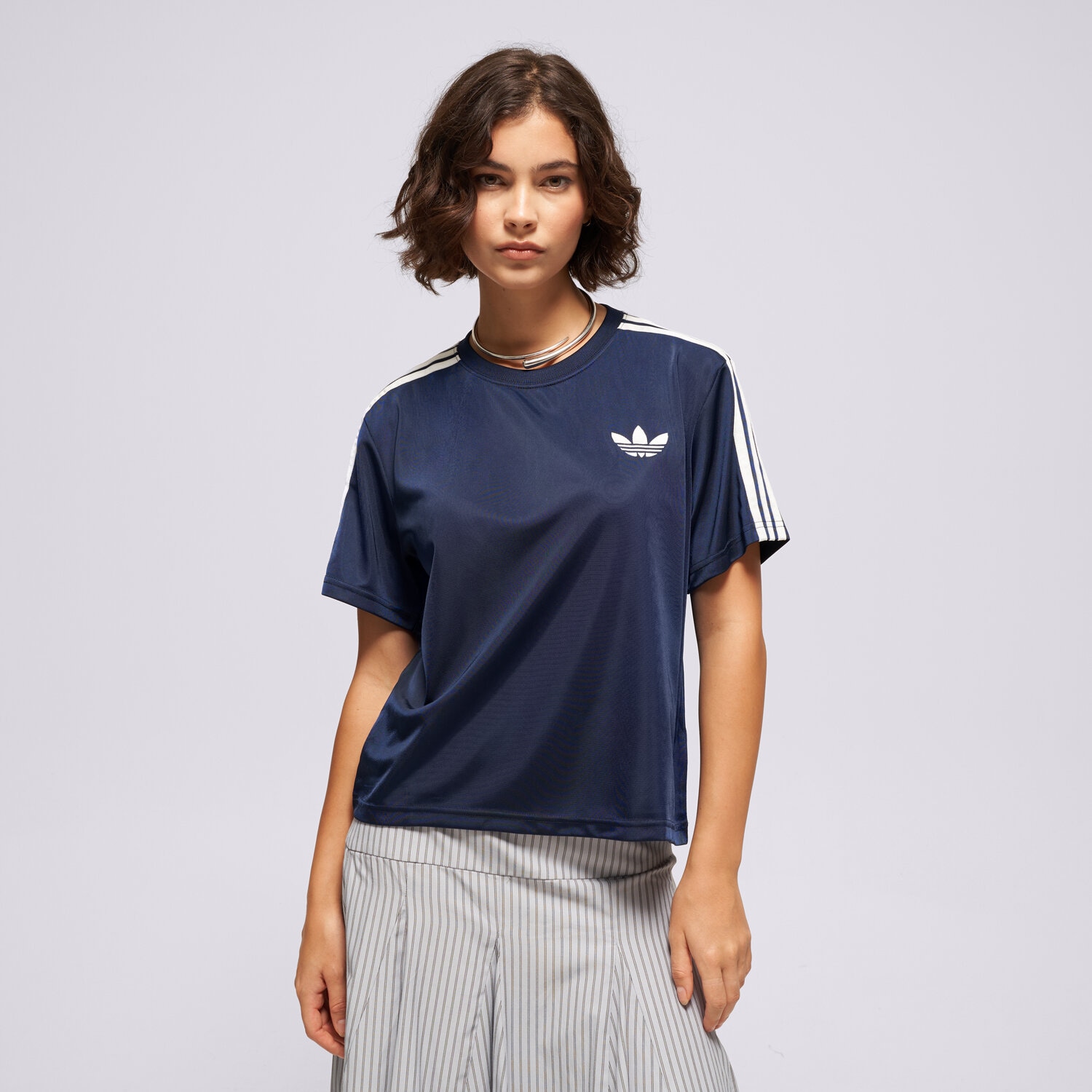 dámské tričko ADIDAS TRIČKO FB TEE KS4801 TMAVOMODRÁ