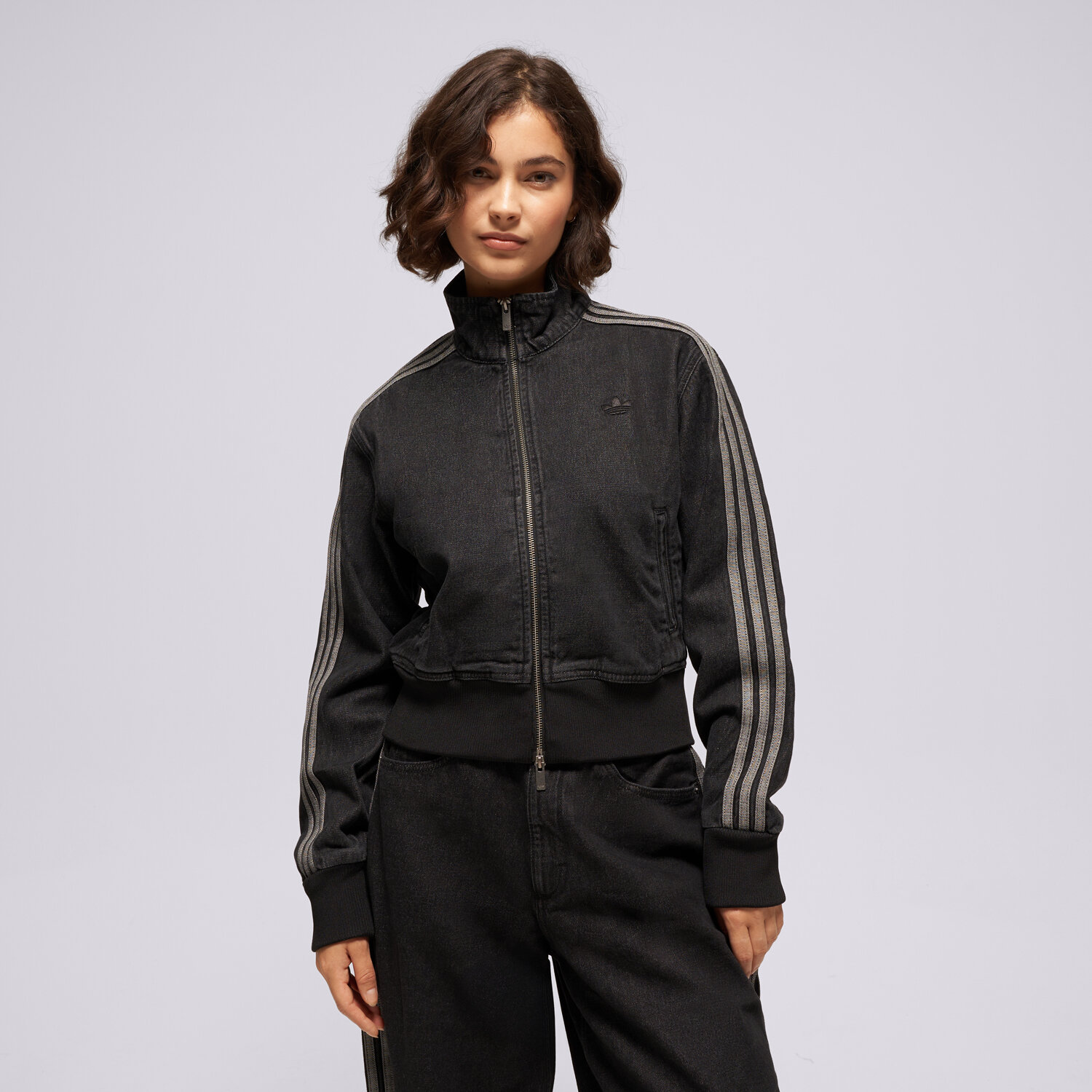dámská mikina ADIDAS MIKINA ROZEPÍNACÍ FB TT D IB6917 ČERNÁ