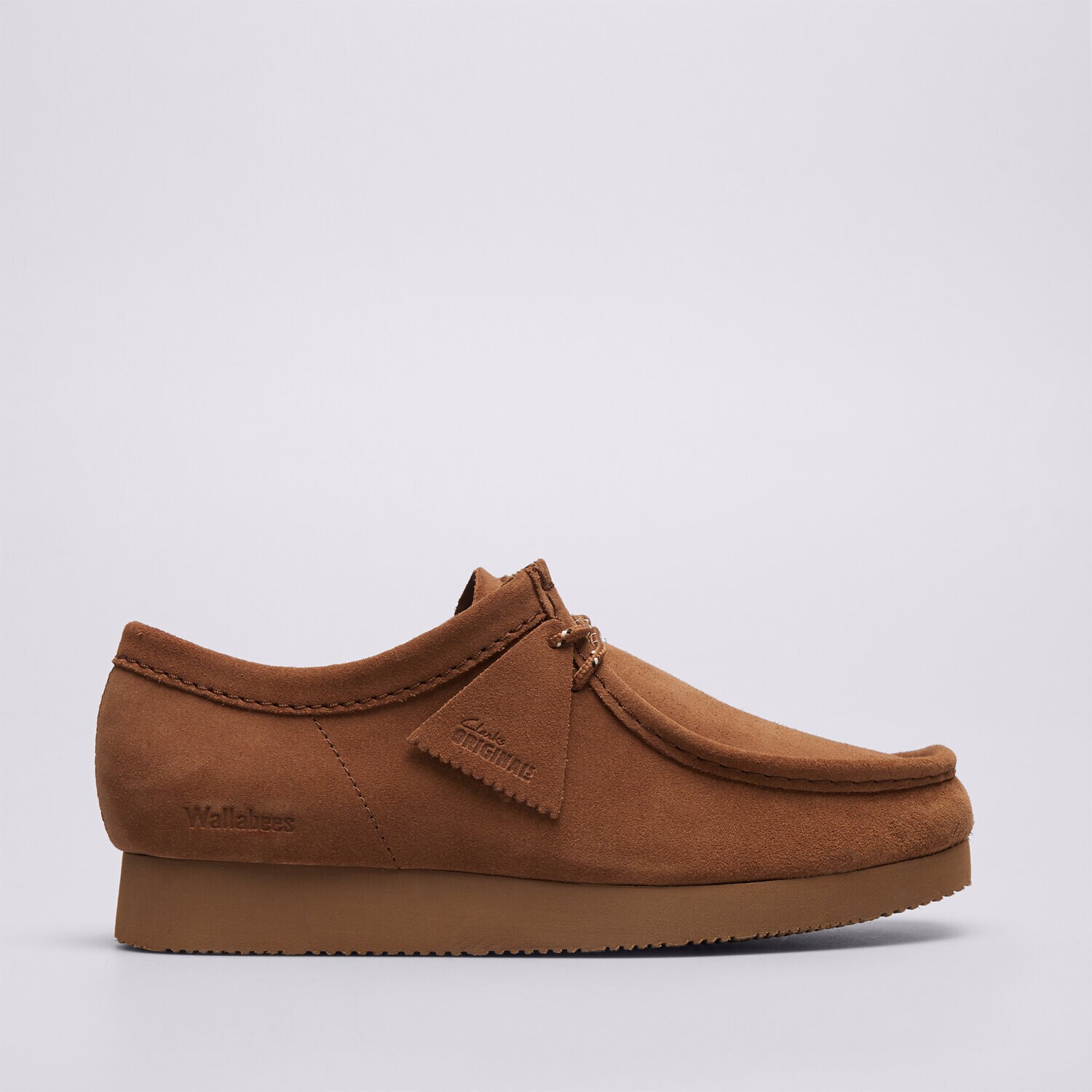 pánské kotníkové boty CLARKS WALLABEE LITE 26327580 HNĚDÁ