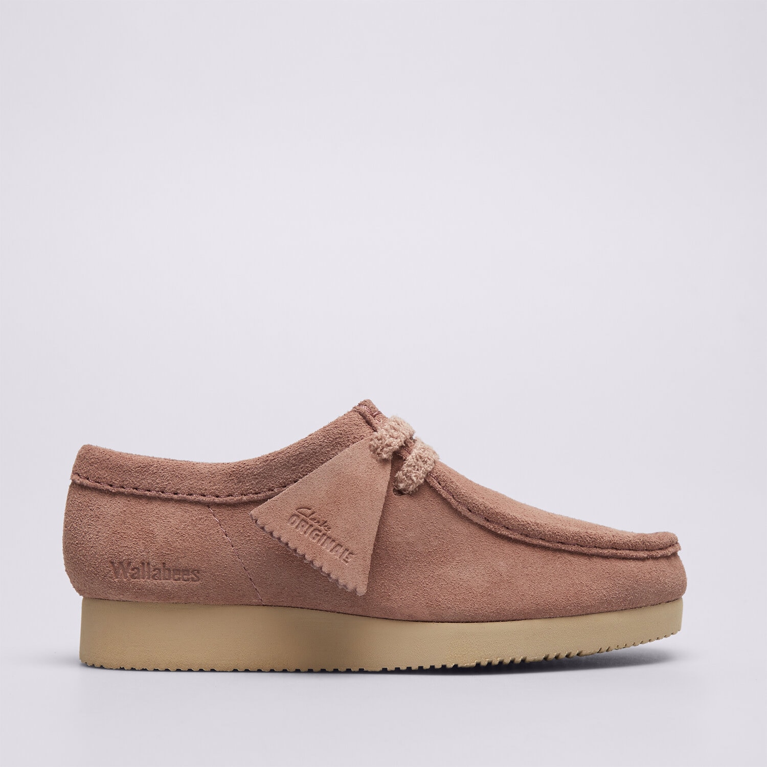 dámské kotníkové boty CLARKS WALLABEE LITE. 26328429 pudrově růžová