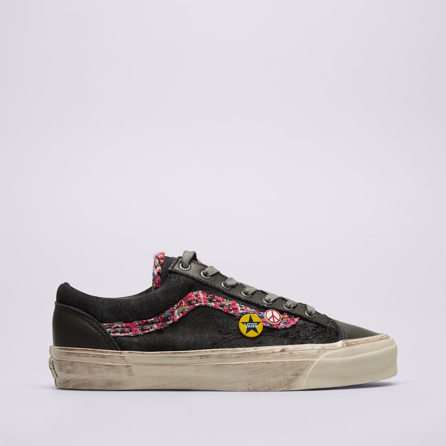 pánské skate boty (skateboardové) VANS LX OLD SKOOL 36 SOUVENIR FADED BLACK  VN000E8VEMV1 ČERNÁ