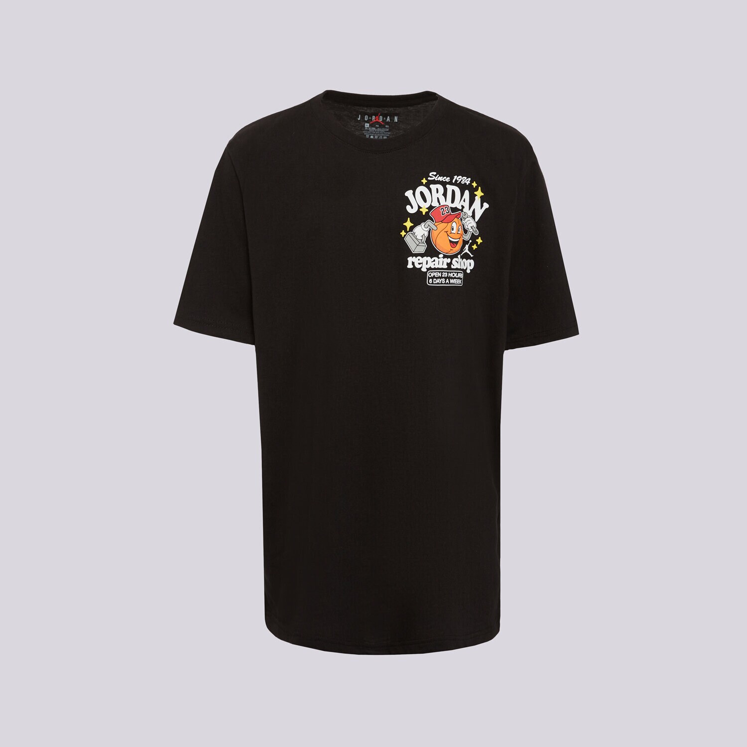 dětské tričko JORDAN TRIČKO JDB MJS REPAIR SHOP SS TEE BOY 95G220-023 ČERNÁ