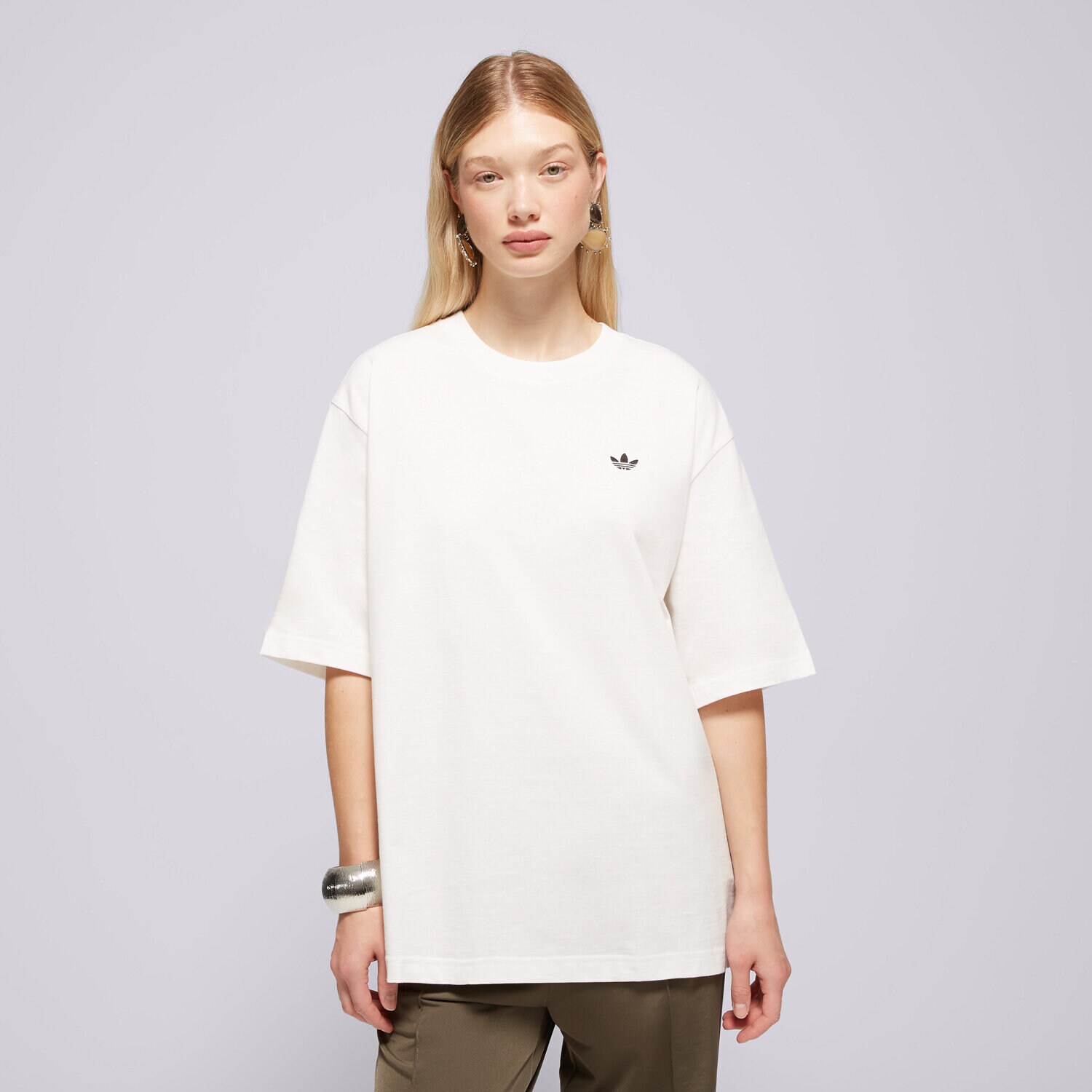 dámské tričko ADIDAS TRIČKO ESS TEE OS KT4807 BÍLÁ