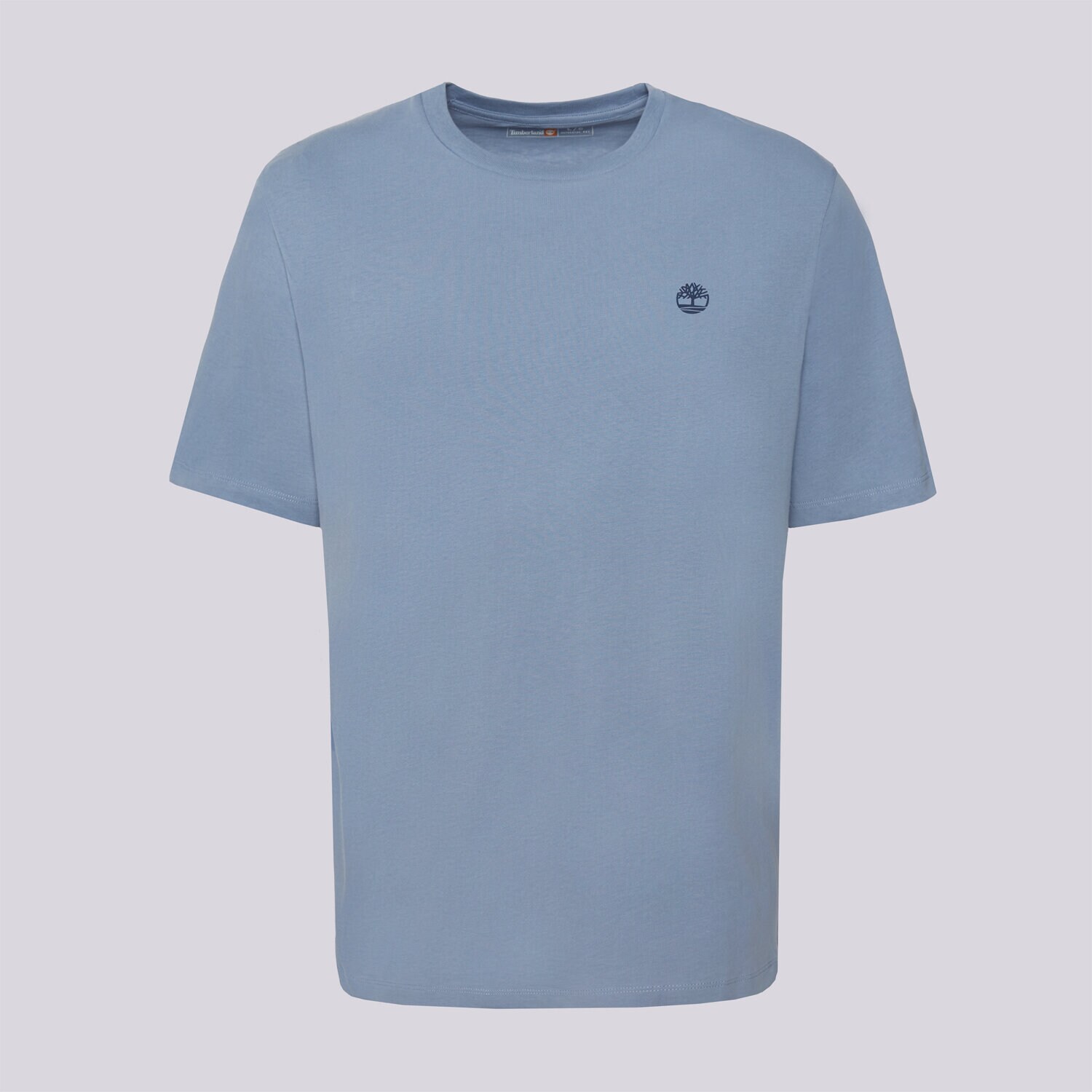 pánské tričko TIMBERLAND TRIČKO SMALL CHEST LOGO TBC0YHG1B881 MODRÁ