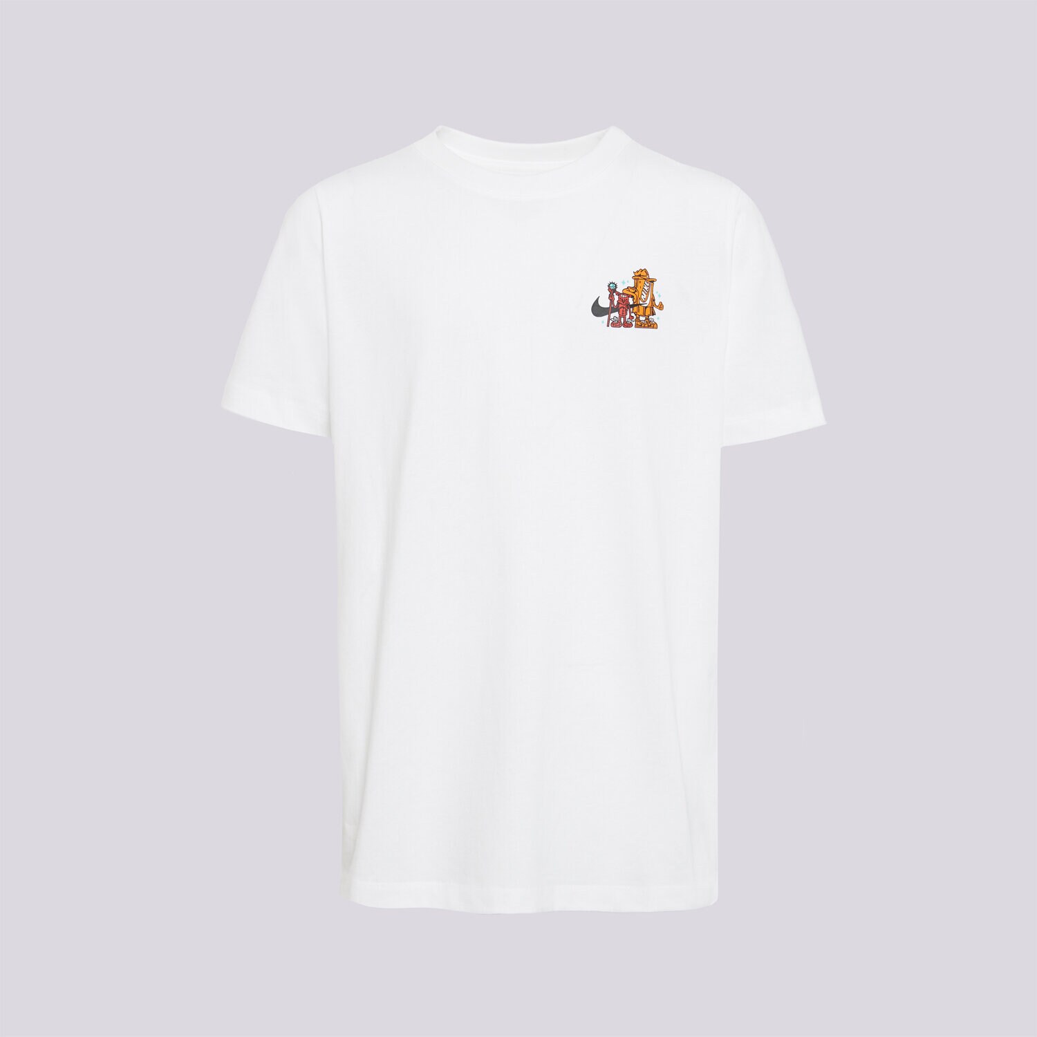 dětské tričko NIKE TRIČKO K NSW TEE BOXY 2 HO26 BOY IO2179-100 BÍLÁ